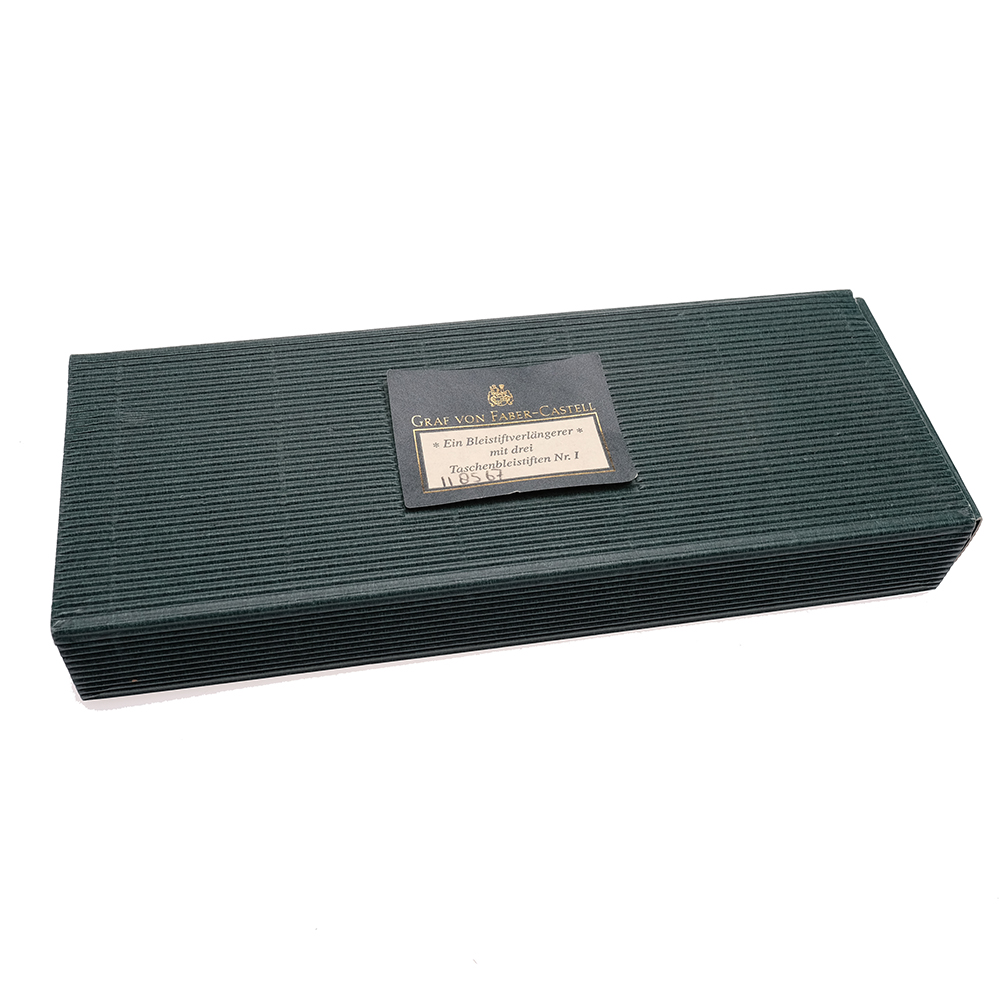 Graf von Faber-Castell Potloodhouder in Zilver Vintage (1993) met 3 Potloden Pre-owned