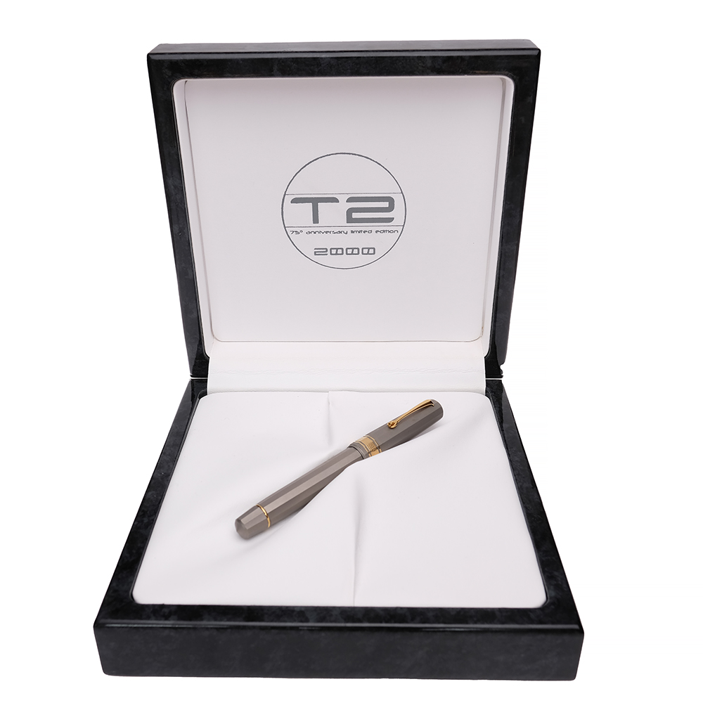 Omas T2 Paragon Titanio Fountain Pen Pre-owned