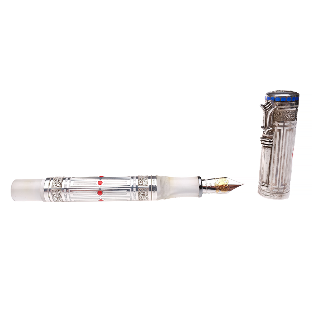 Montegrappa White Nights LE Fountain Pen Pre-owned