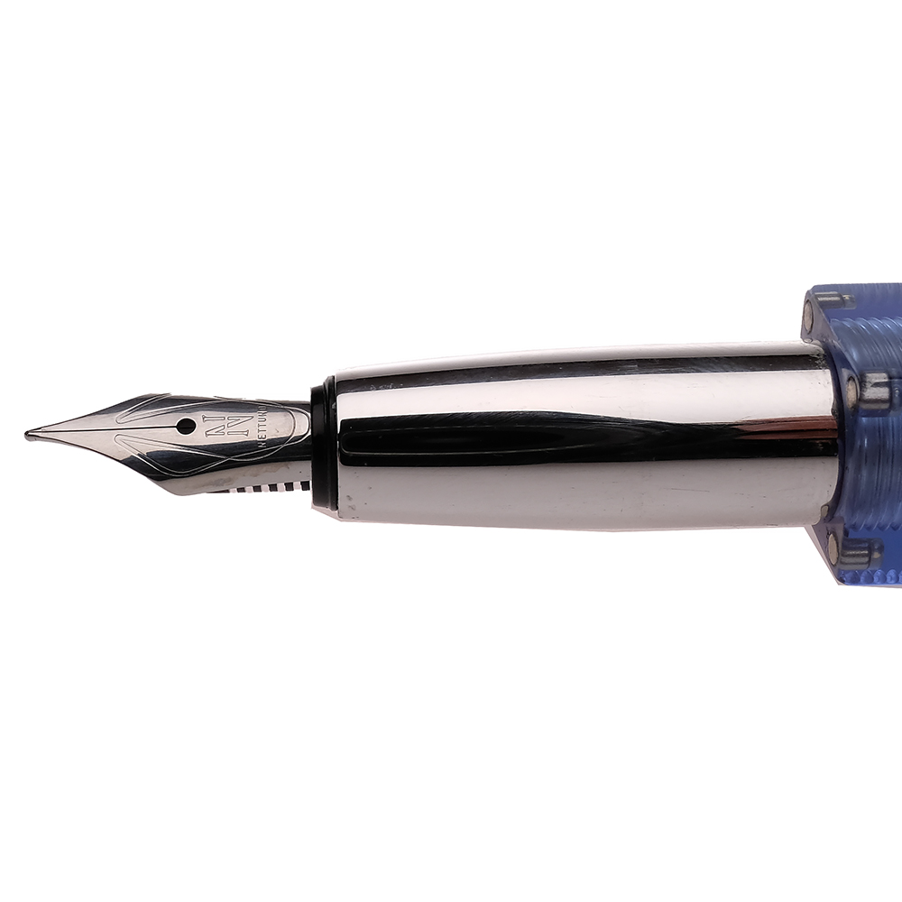 Nettuno Barracuda Fountain Pen “Blue Transparent” Pre-owned
