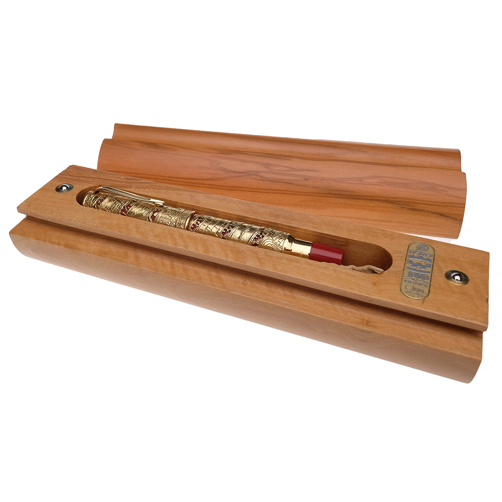 Omas Jerusalem 3000 Solid 18K Gold LE Fountain Pen Pre-owned