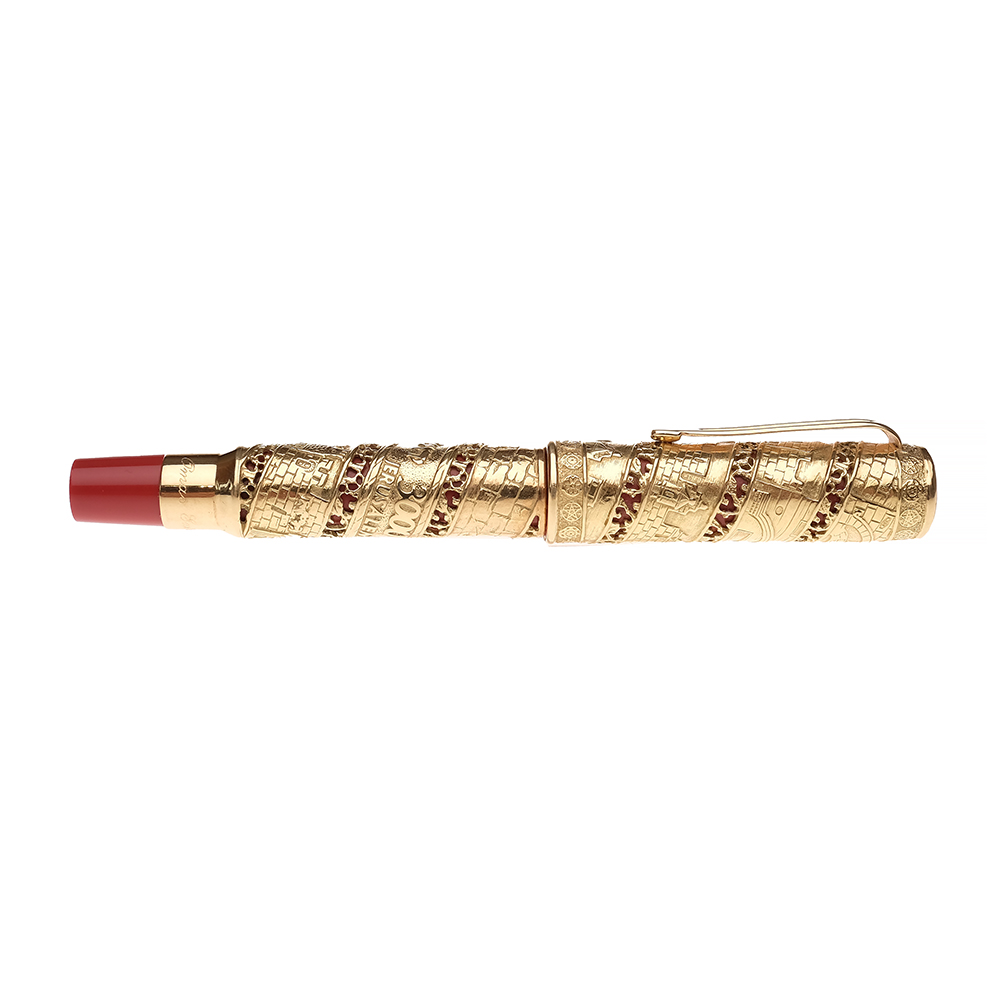 Omas Jerusalem 3000 Solid 18K Gold LE Fountain Pen Pre-owned