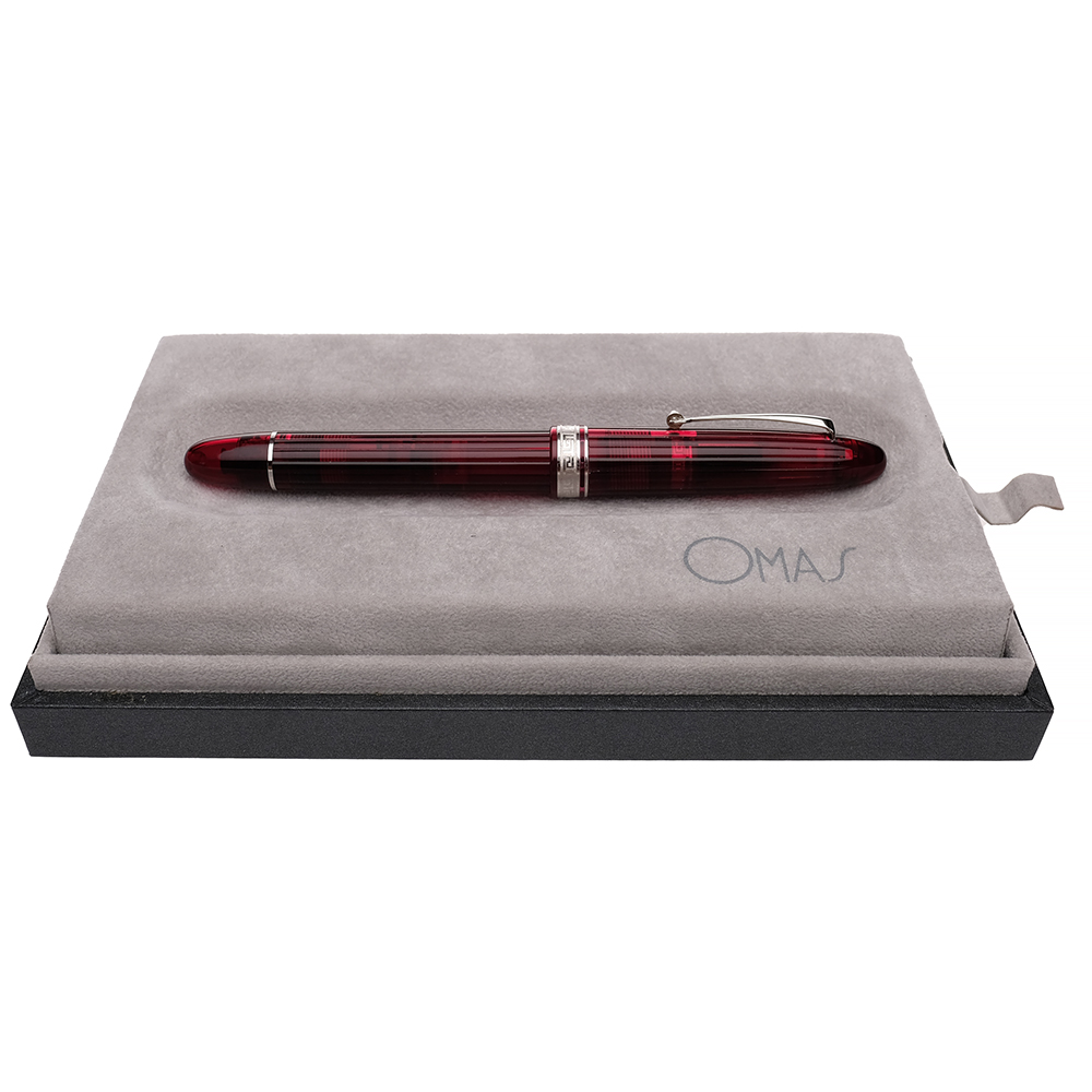 Omas Ogiva Cocktail Burgundy Fountain Pen Pre-owned