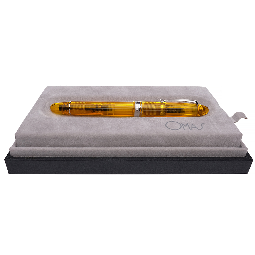 Omas Ogiva Cocktail Yellow Fountain Pen Pre-owned