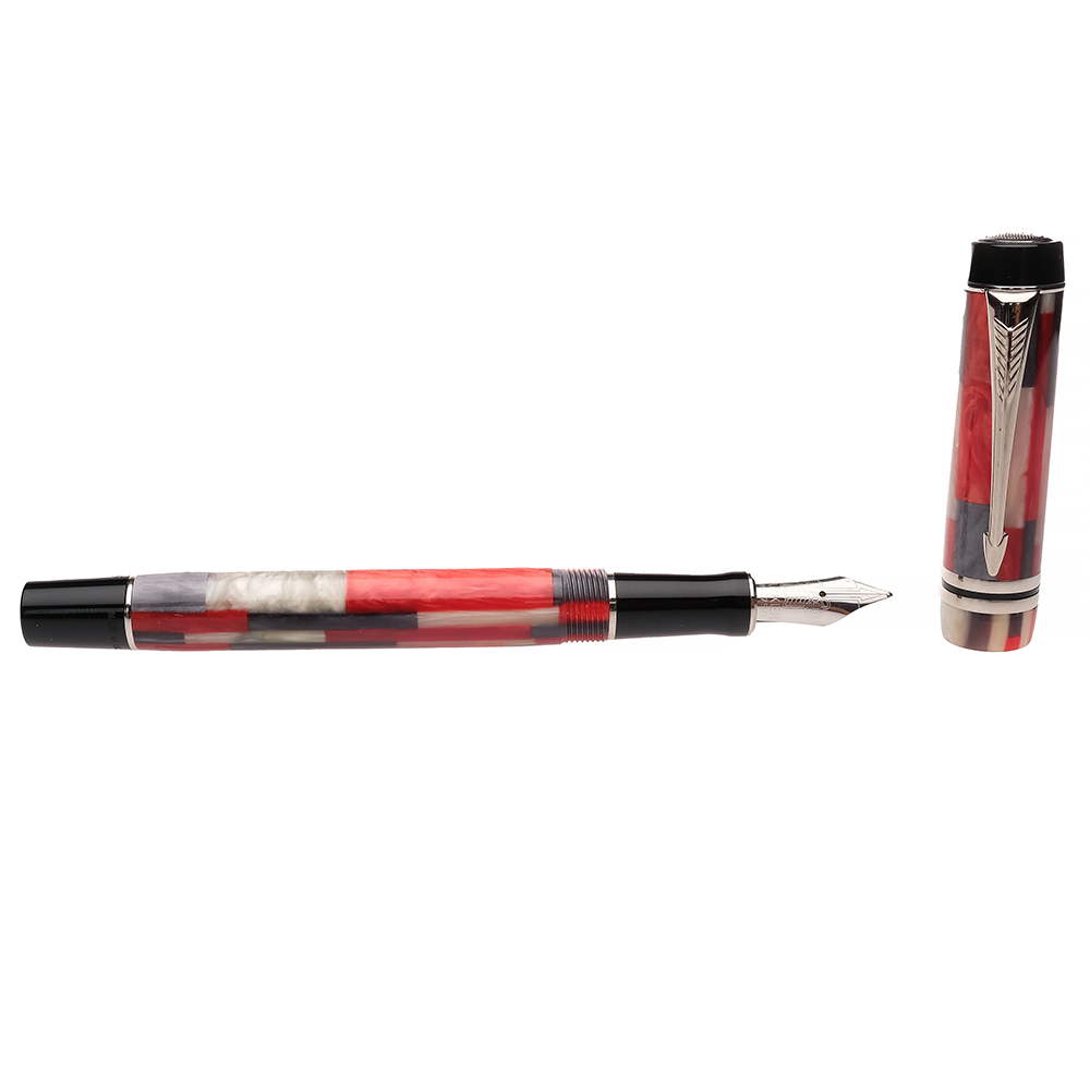 Parker Duofold Mosaic Black CT Balpen Pre-owned