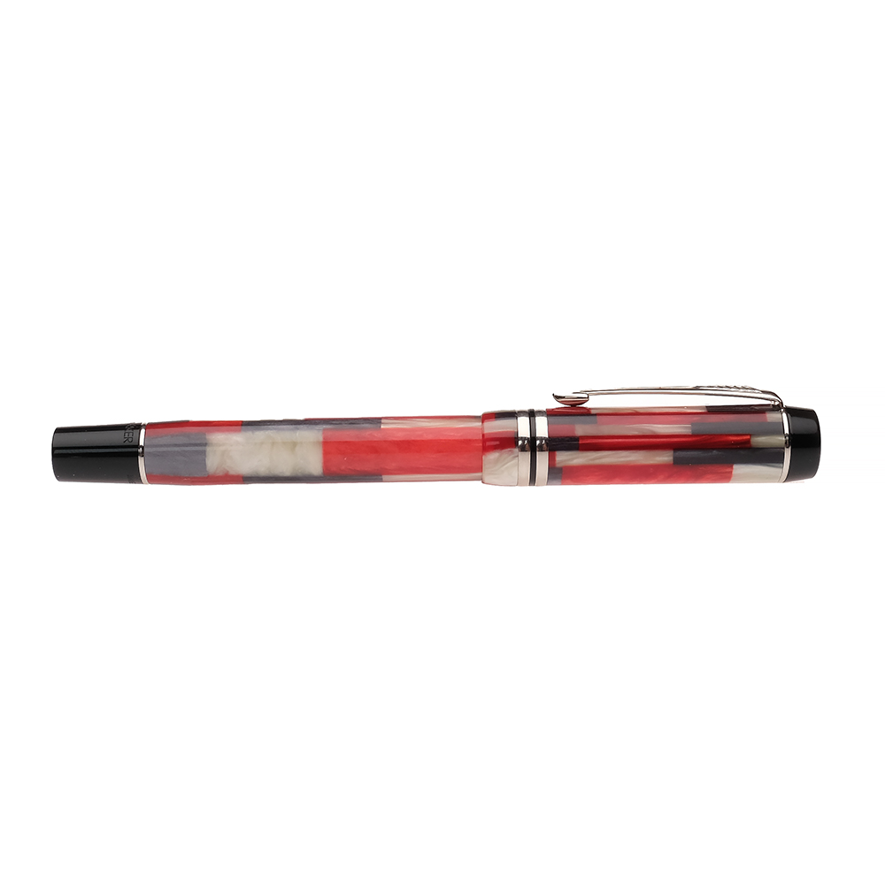 Parker Duofold Mosaic Black CT Balpen Pre-owned