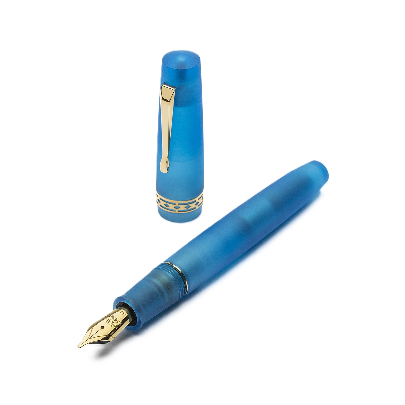 Radius Settimo Frosted Blue GT Stylo-plume