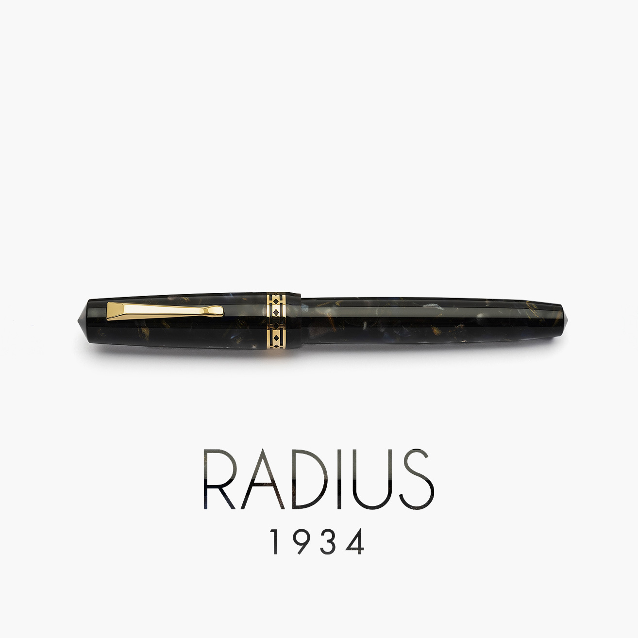 Radius Settimo Roccia Marina (Sea Rock) GT Fountain pen
