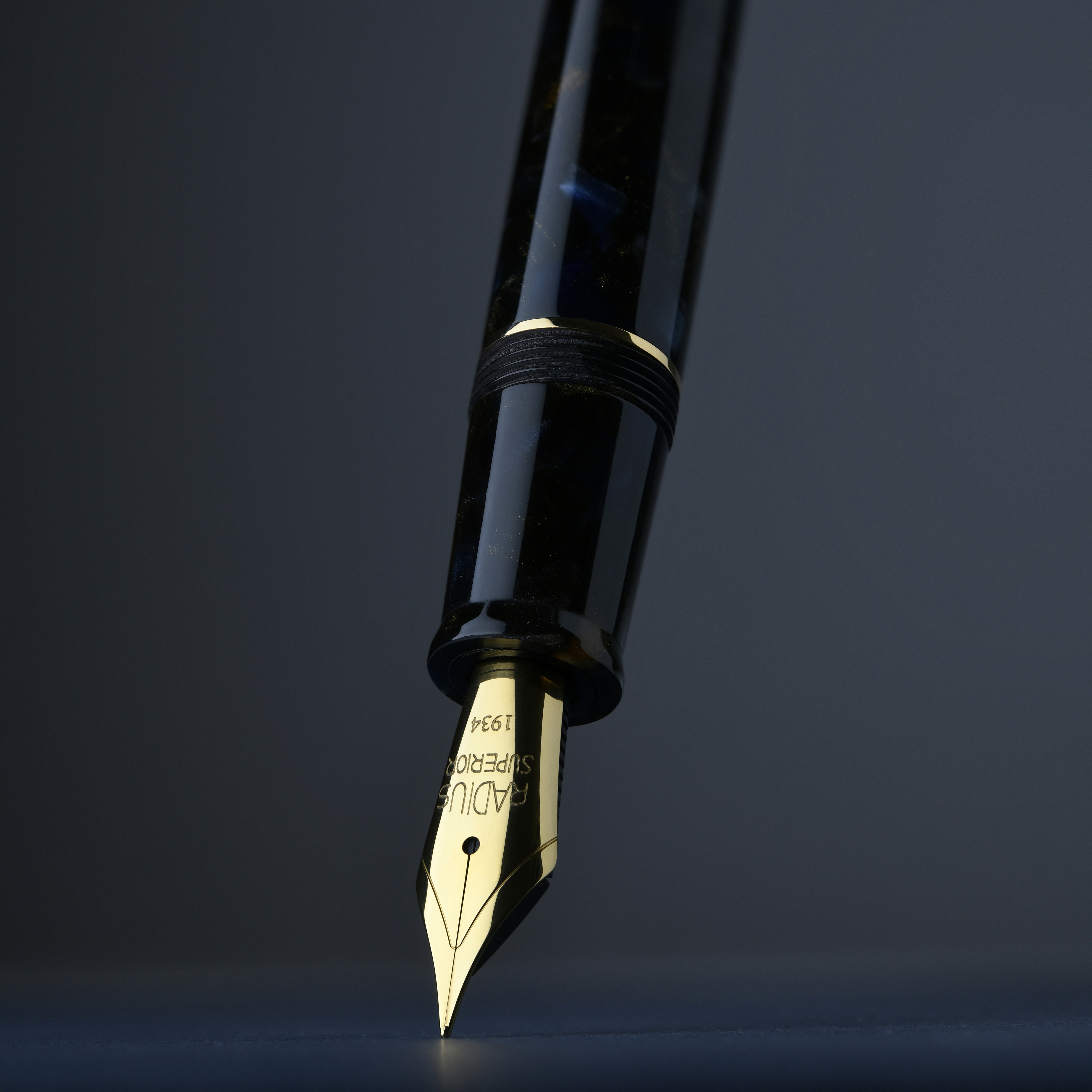 Radius Settimo Roccia Marina (Sea Rock) GT Fountain pen
