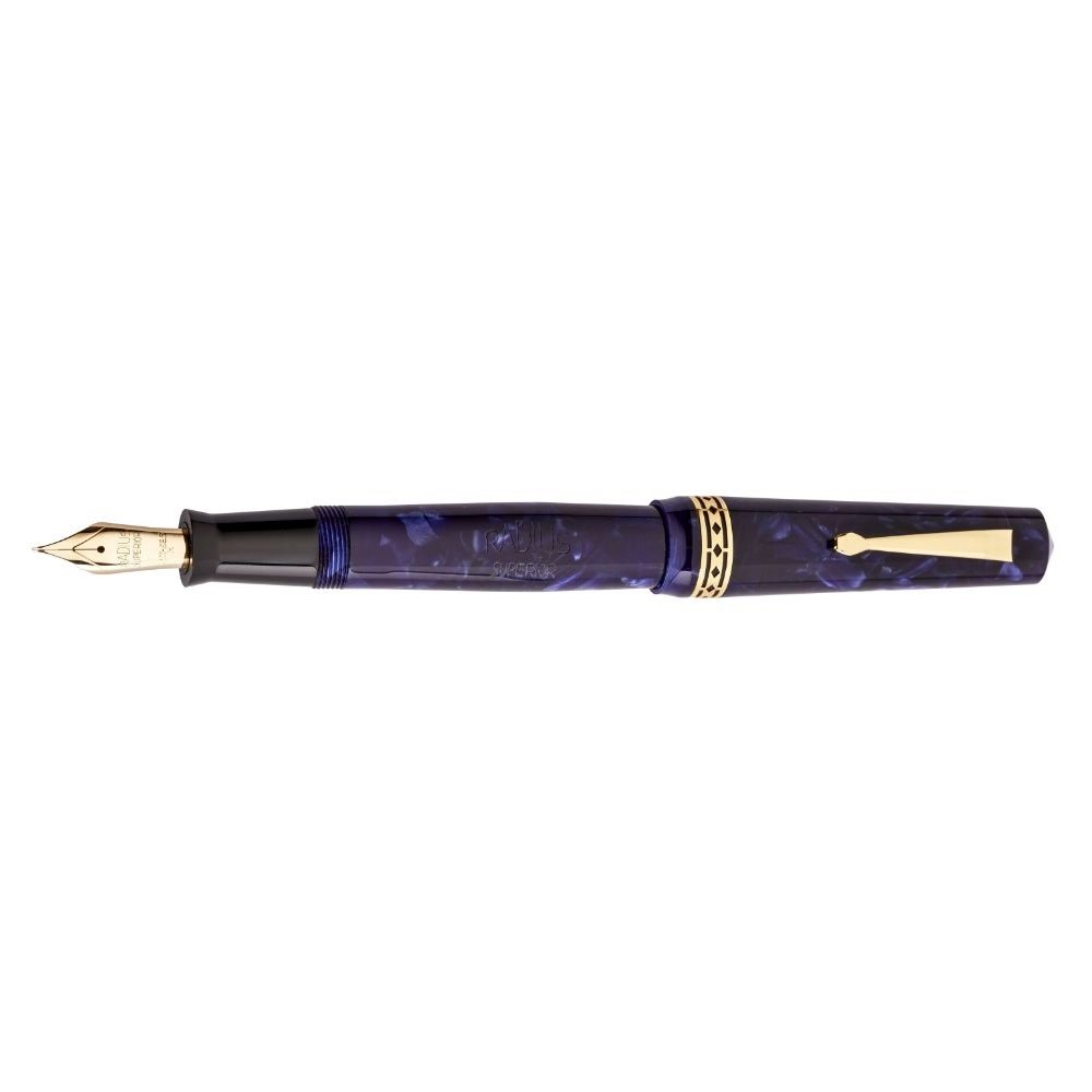 Radius Superior Riomaggiore Blue Caneta de Tinta Permanente