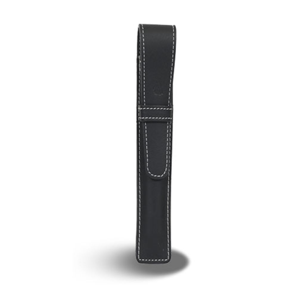 Récife Riviera Large Soft Chocolate Flap Pen Case (Single)