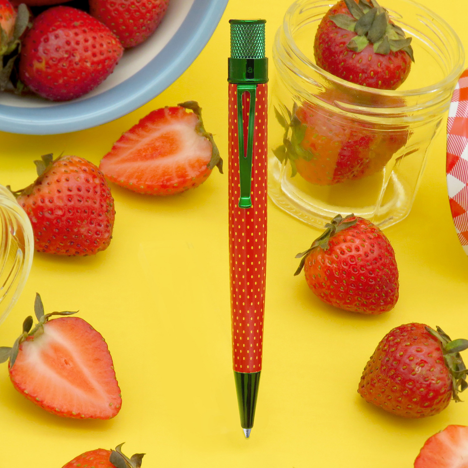Retro 51 Tornado Fruit Series Strawberry Rollerball / Bolígrafo