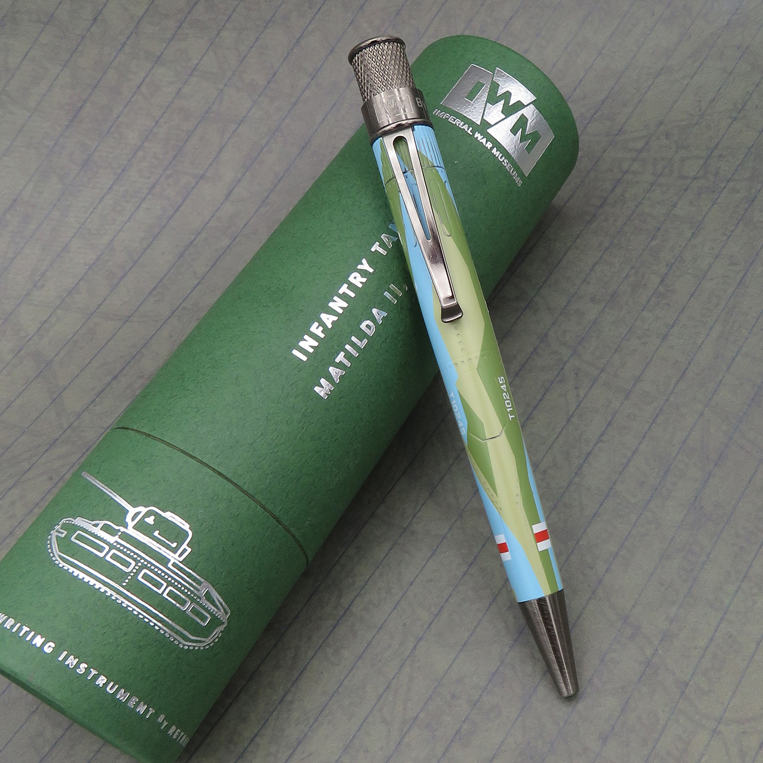 Retro 51 IWM Matilda Infantry Tank Rollerball / Ballpoint