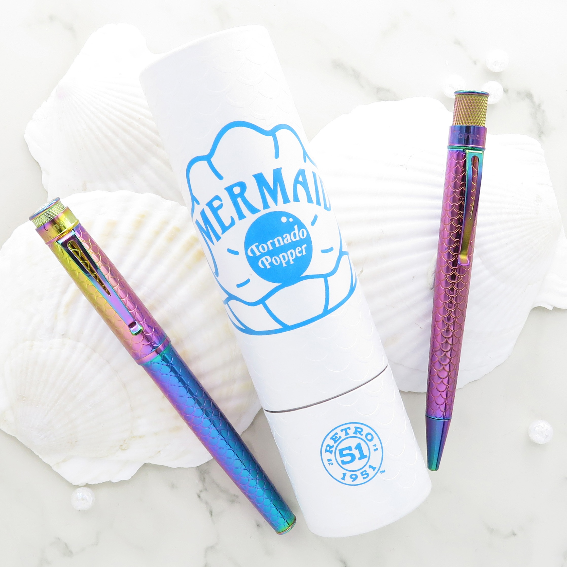Retro 51 Tornado Popper Mermaid Roller / Stylo bille