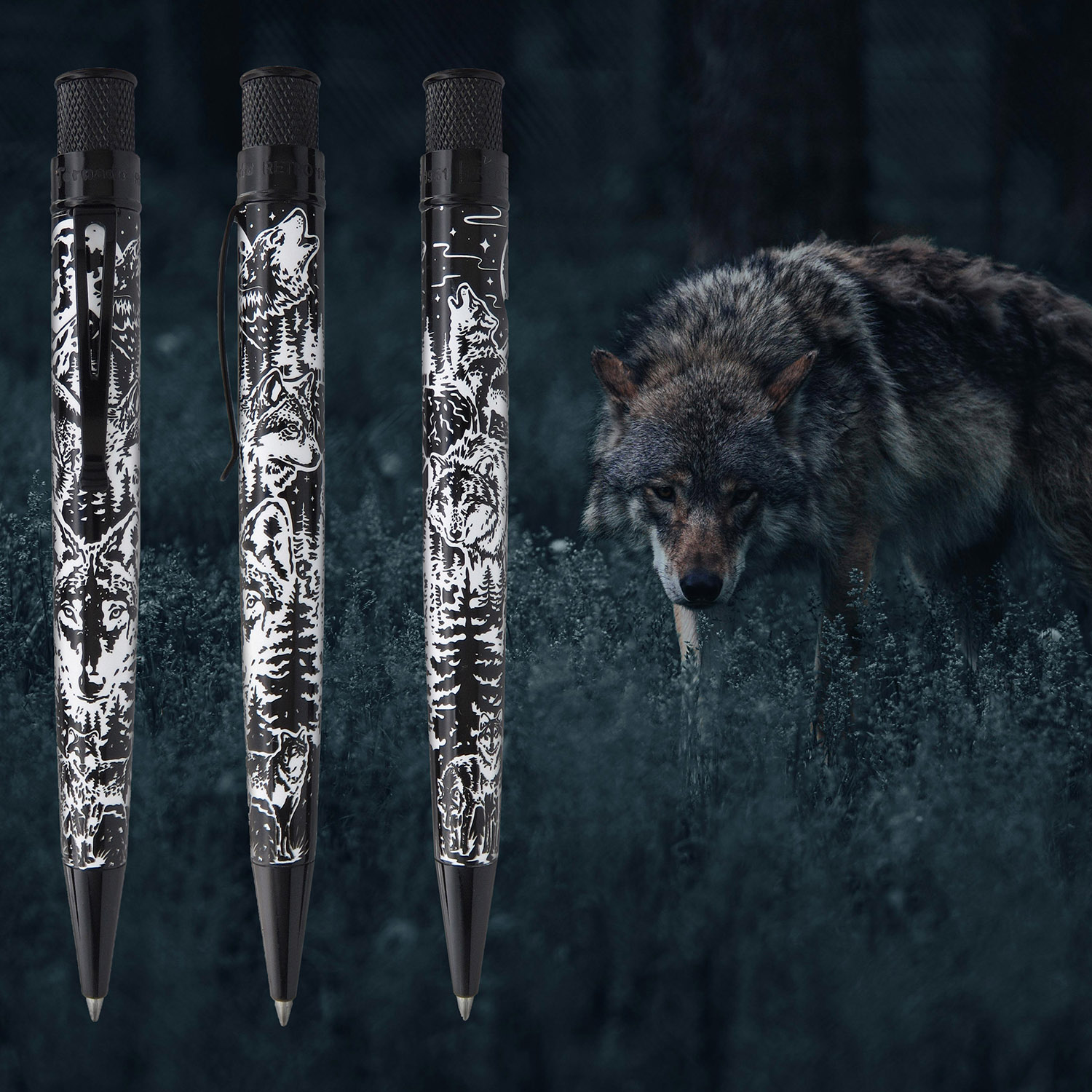 Retro 51 Tornado Wolf Rescue Roller / Stylo bille
