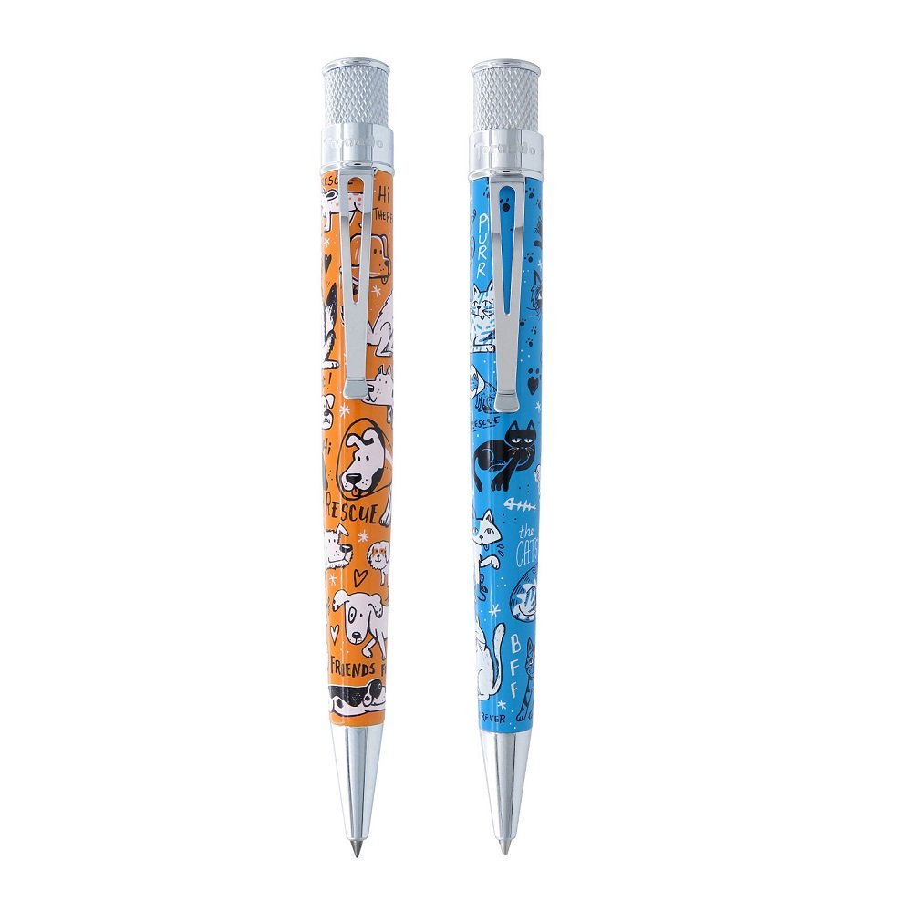 Retro 51 Tornado Cat Rescue 4 Rollerball / Ballpoint