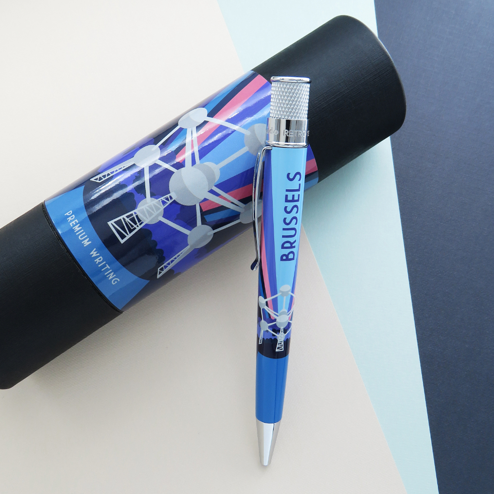 Retro 51 Tornado Popper Brussels Rollerball / Kugelschreiber