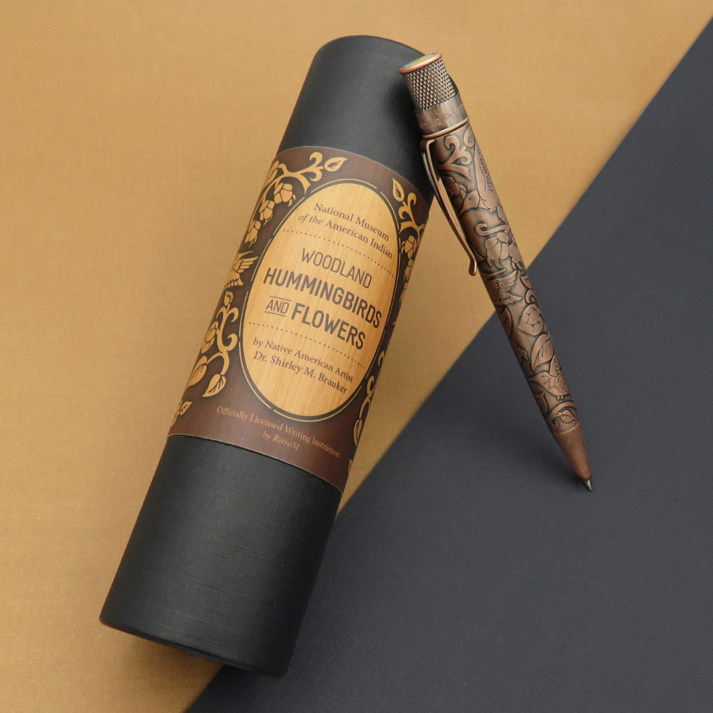 Retro 51 Tornado Smithsonian Hummingbirds and Flowers Rollerball / Ballpoint
