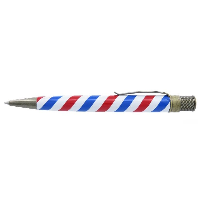 Retro 51 Tornado Vintage Metalsmith Brutus Barber Rollerball / Ballpoint