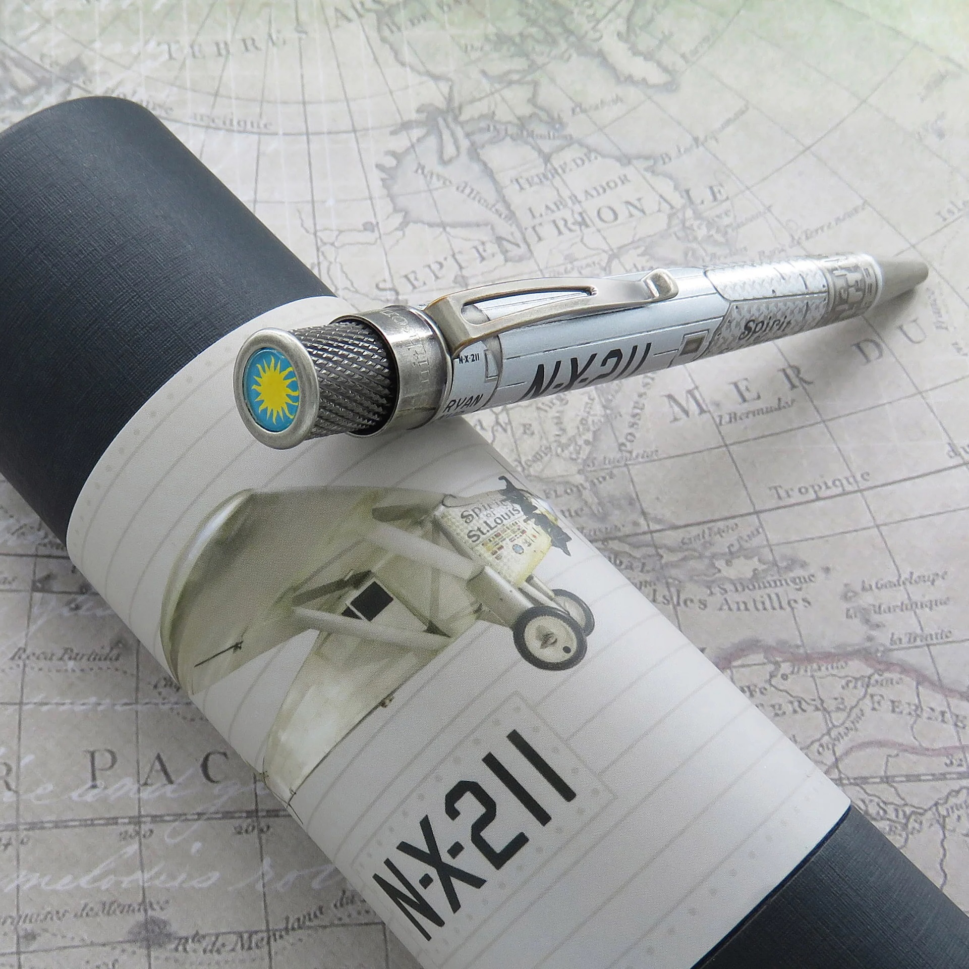 Retro 51 Tornado Smithsonian Spirit of St. Louis Rollerball / Ballpoint