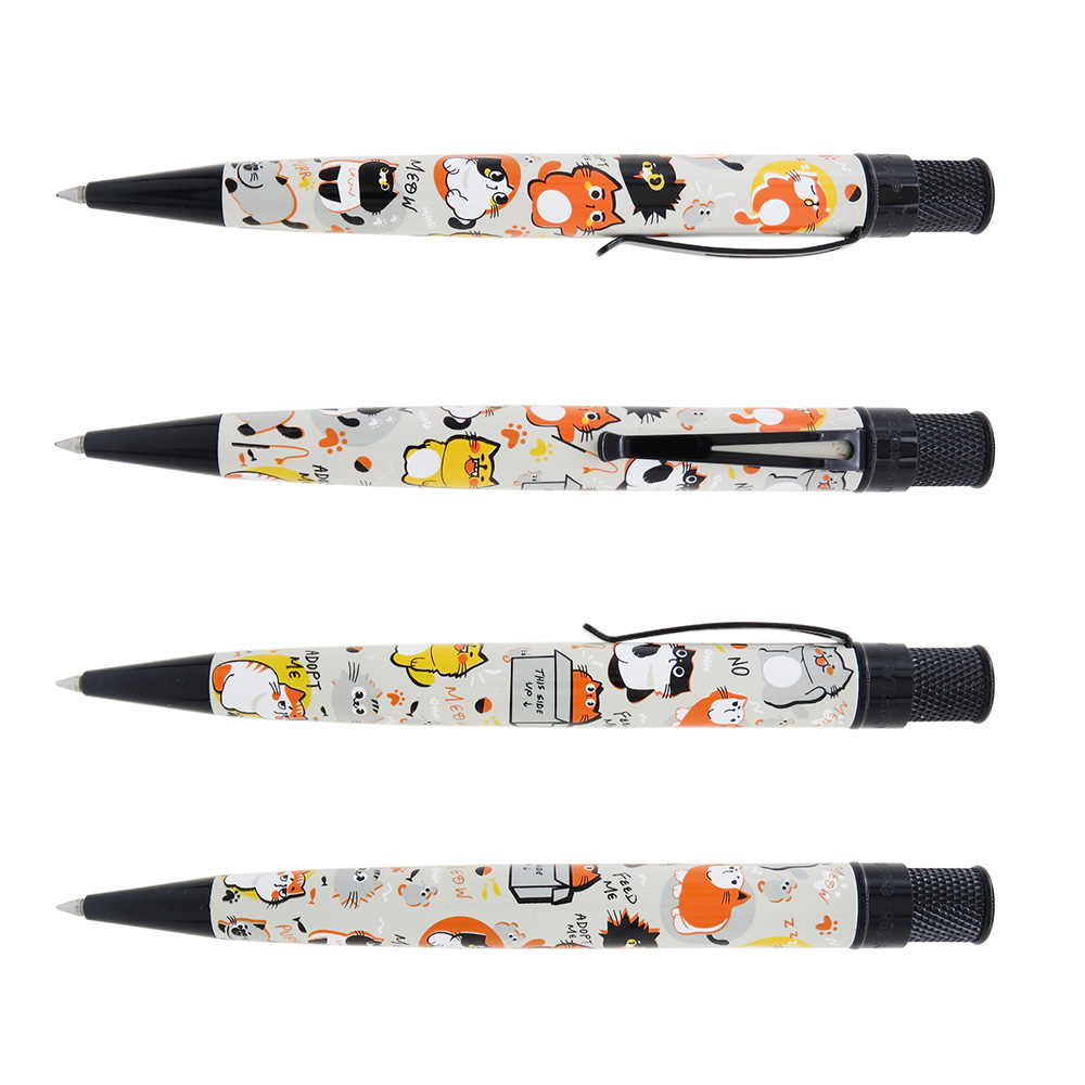 Retro 51 Tornado Cat Rescue 5 Rollerball / Bolígrafo