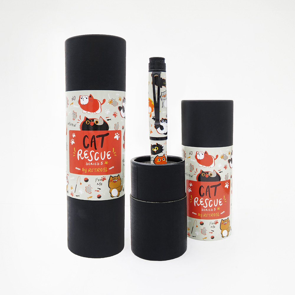Retro 51 Tornado Cat Rescue 5 Rollerball / Bolígrafo