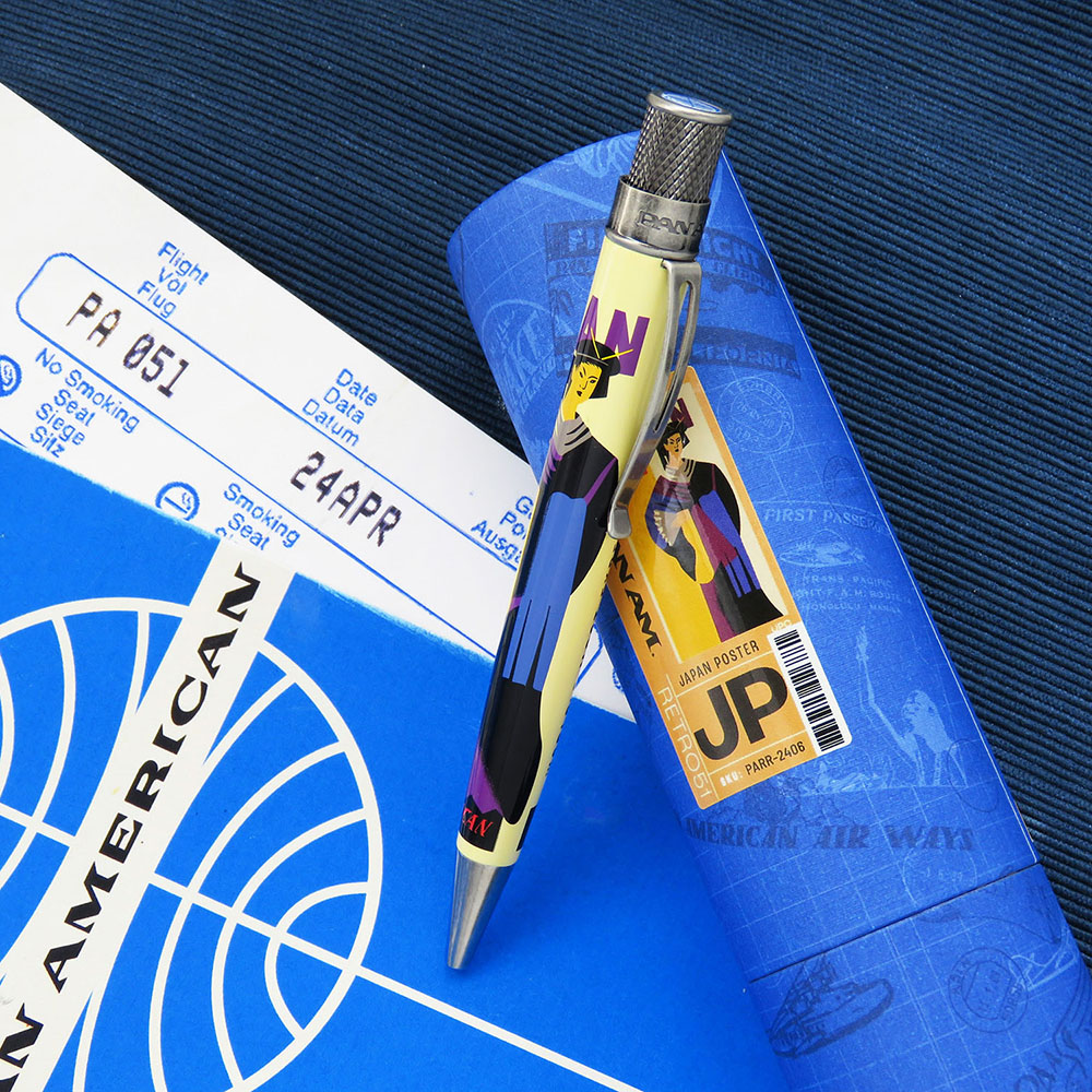 Retro 51 Tornado Pan Am Japan Poster Rollerball