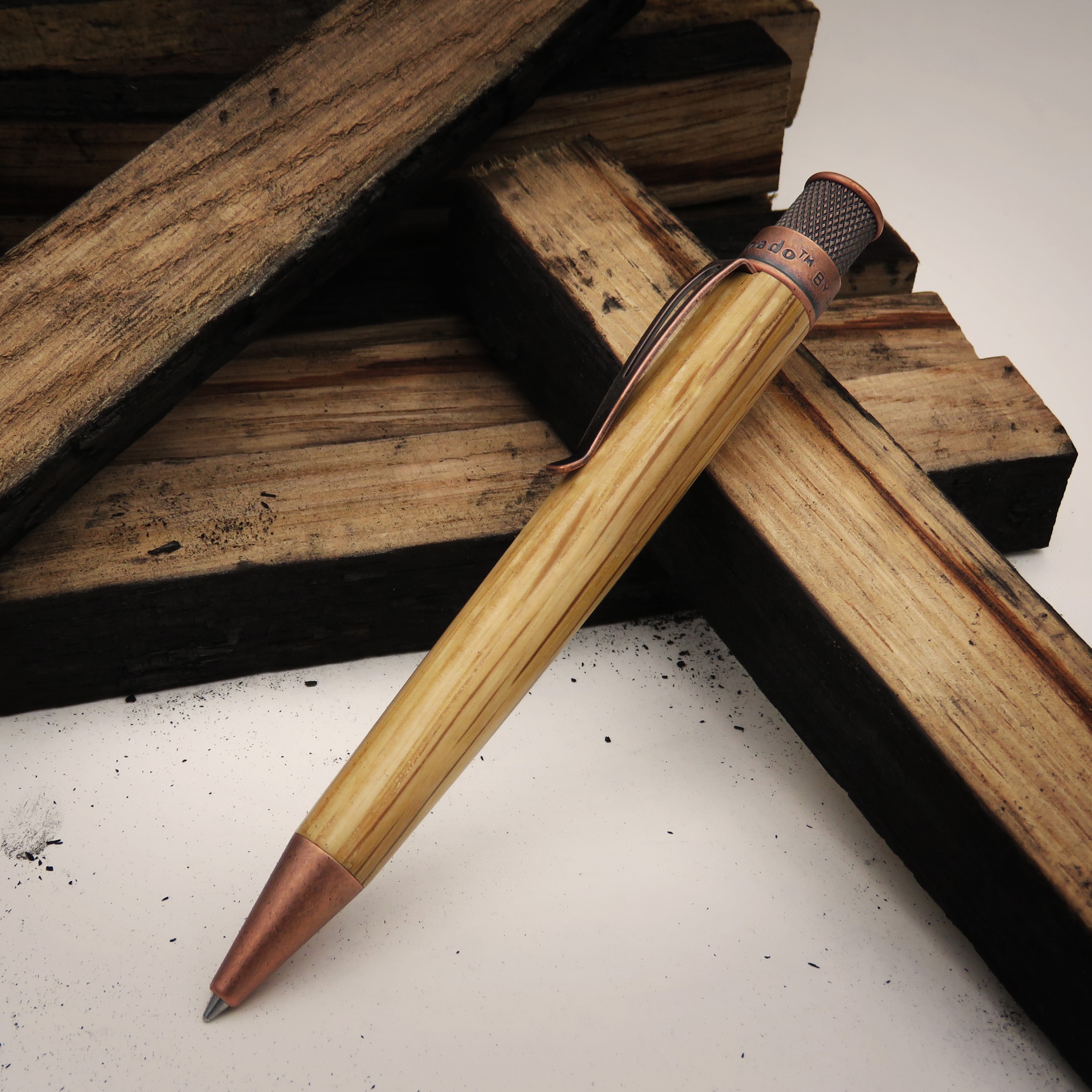 Retro 51 Tornado Bourbon Barrel Rollerball / Balpen