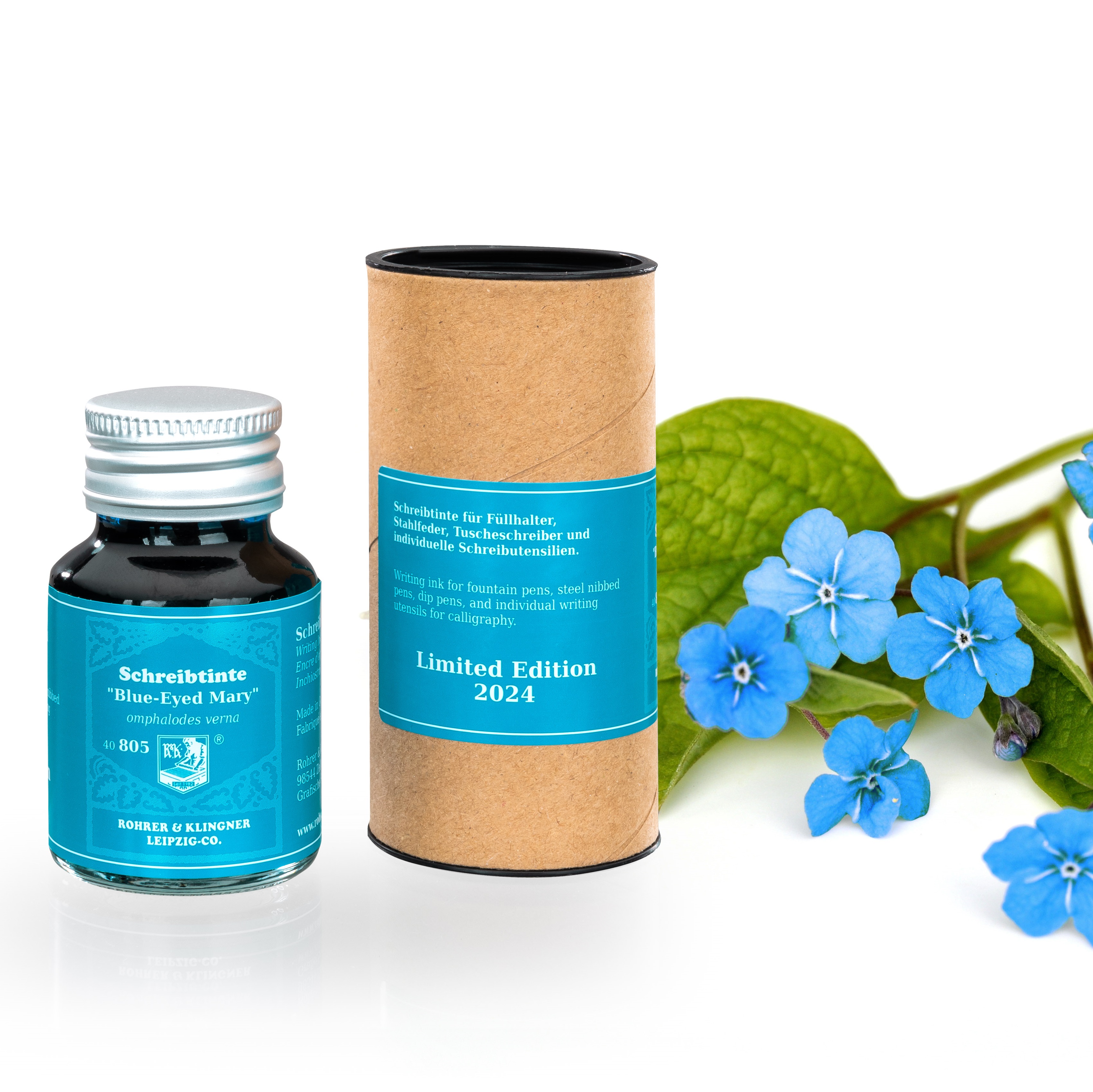 Rohrer & Klingner Blue-Eyed-Mary LE Ink Bottle