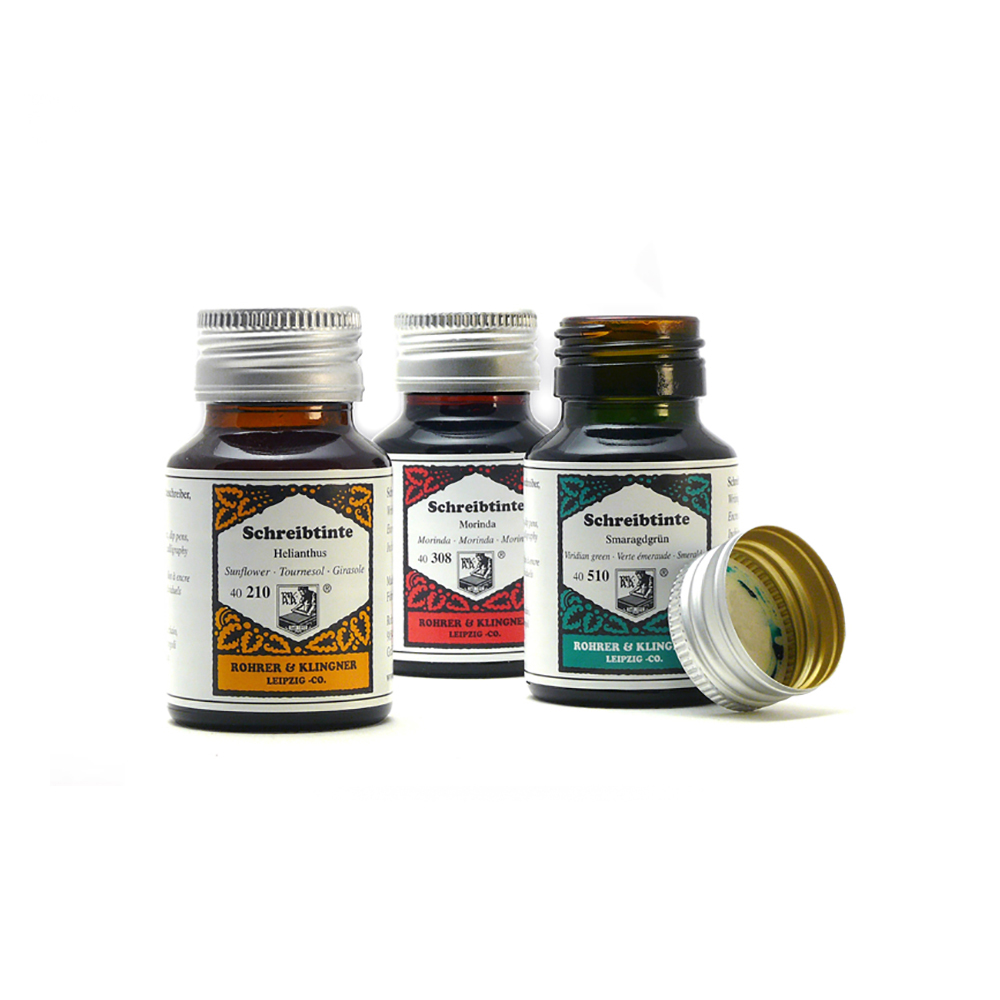 Rohrer & Klingner Inkt - Inktpot (18 kleuren)