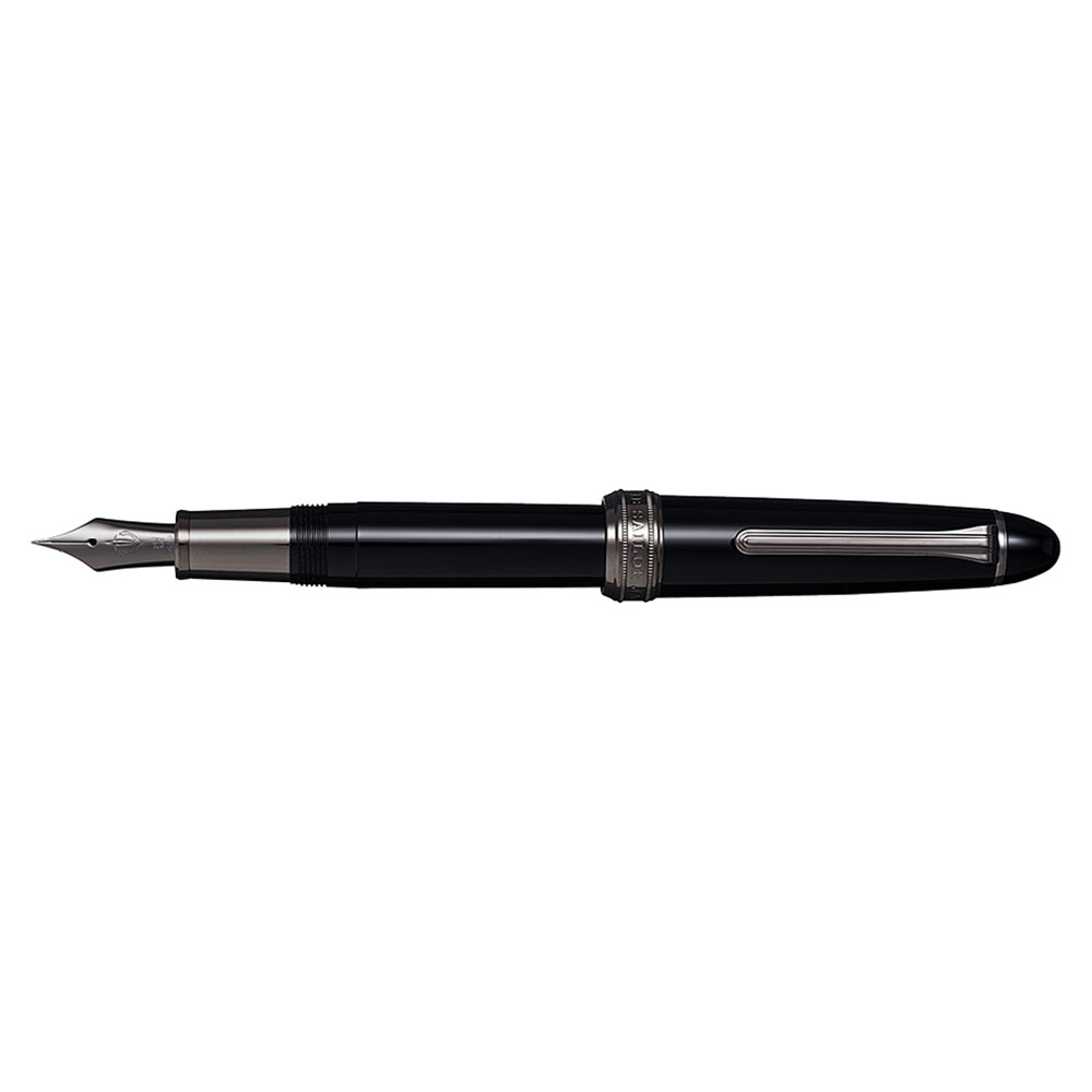 Sailor 1911L Black BT Naginata Togi Fountain pen