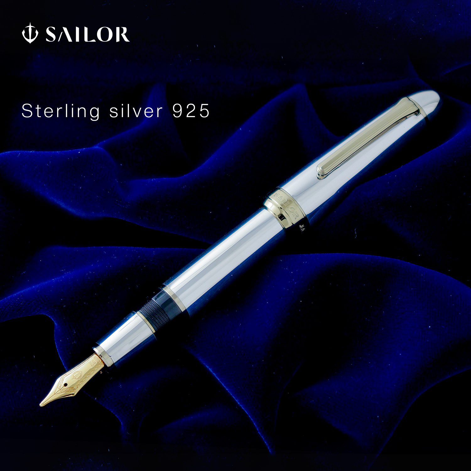 Sailor 1911L Sterling Silver 925 GT Fountain pen