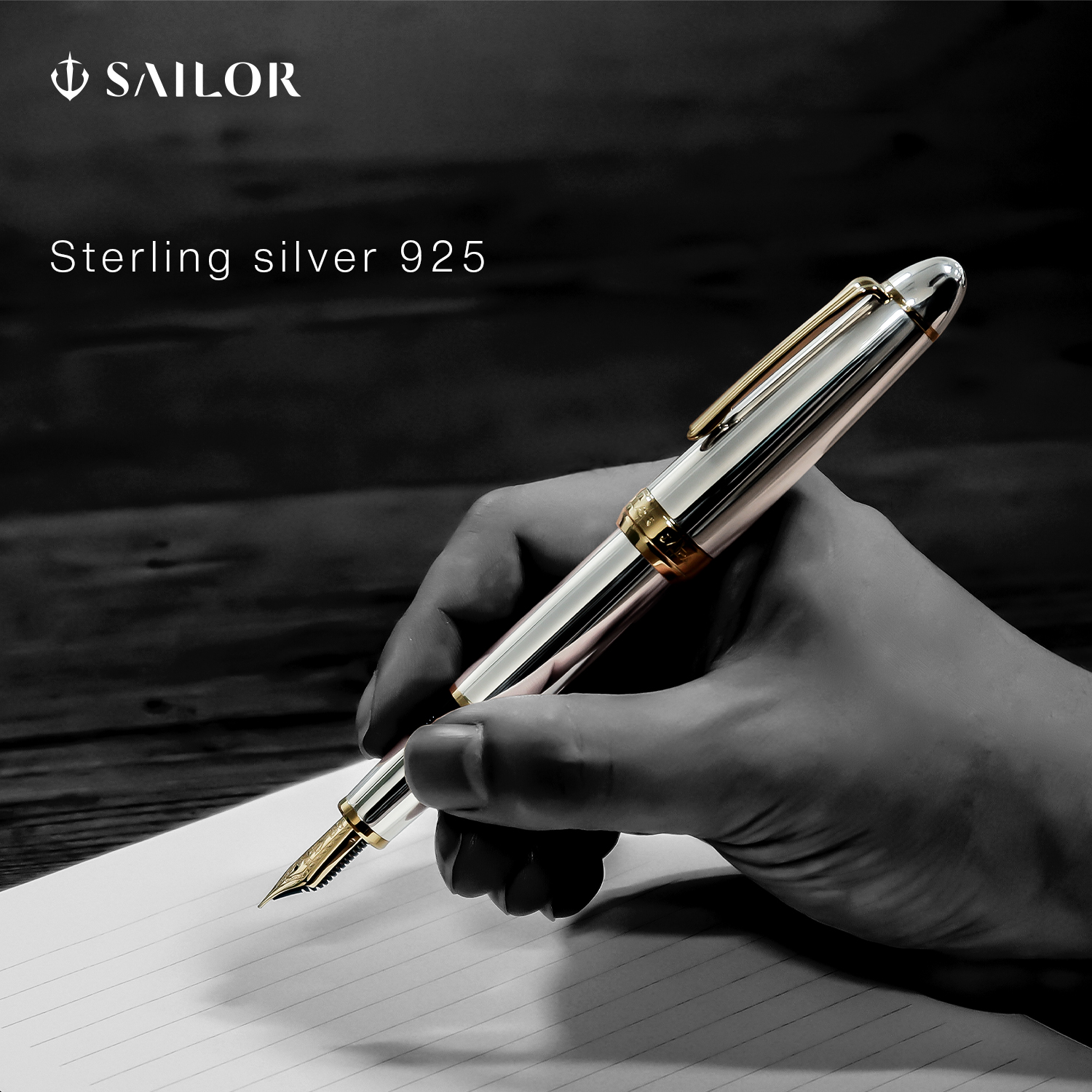 Sailor 1911L Sterling Silver 925 GT Fountain pen