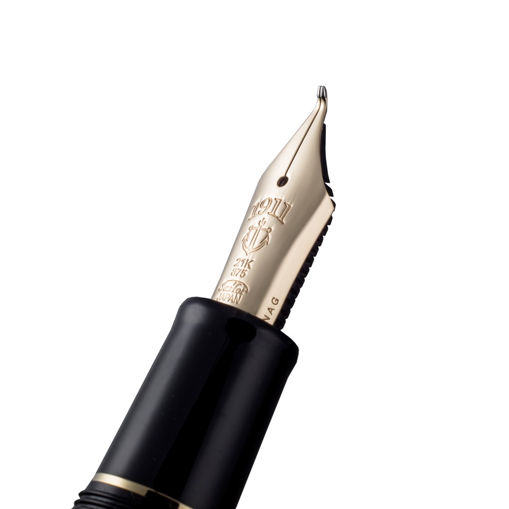 Sailor 1911L Black GT Naginata Fude de Mannen Fountain pen