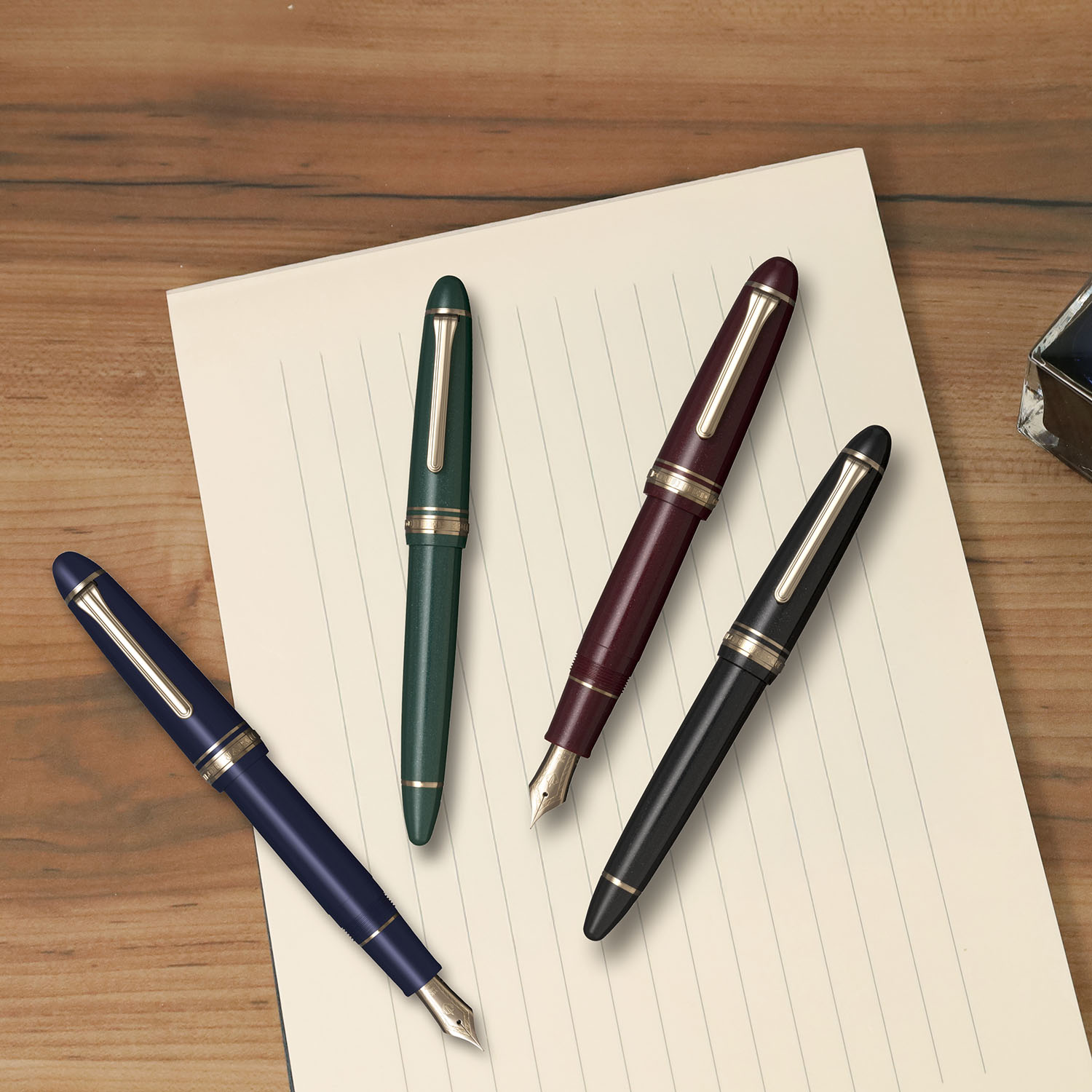 Sailor 1911L 14k Red GT Fountain pen