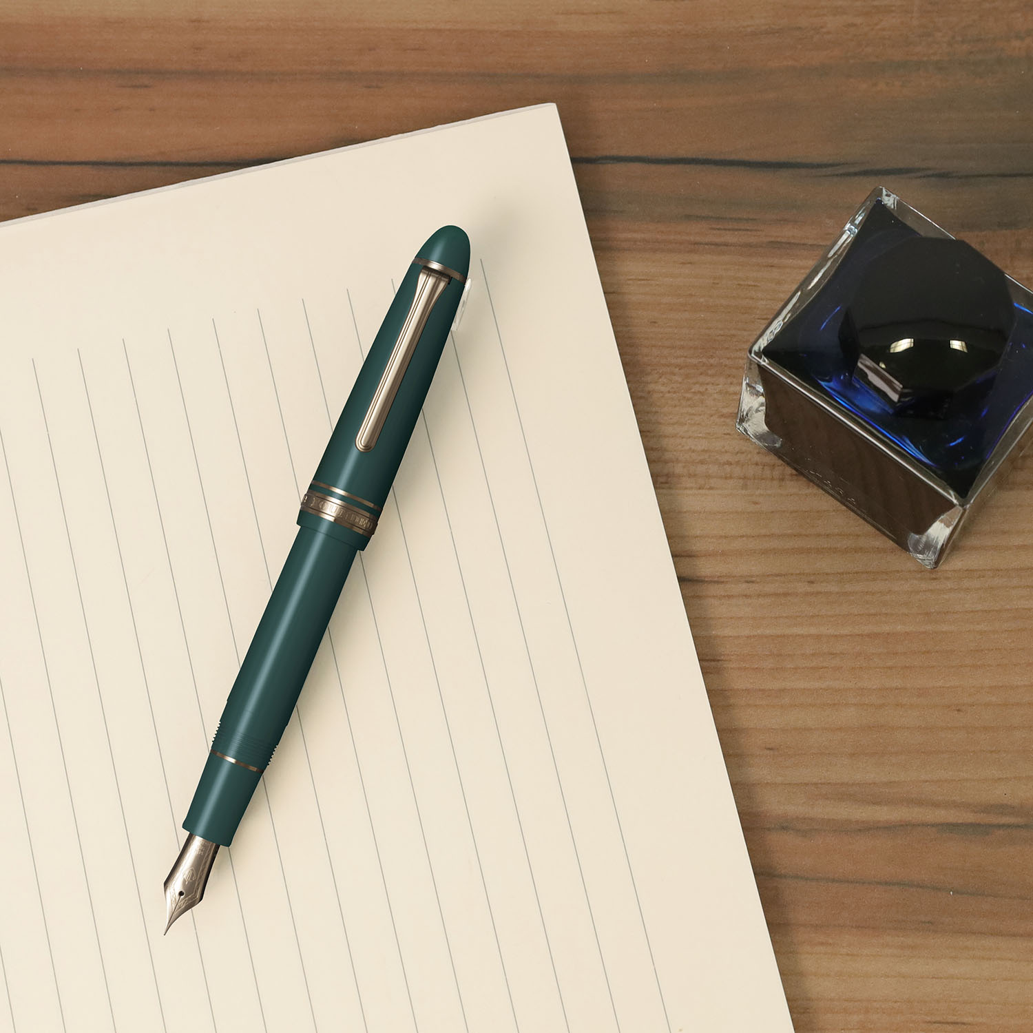 Sailor 1911L 14k Green GT Fountain pen
