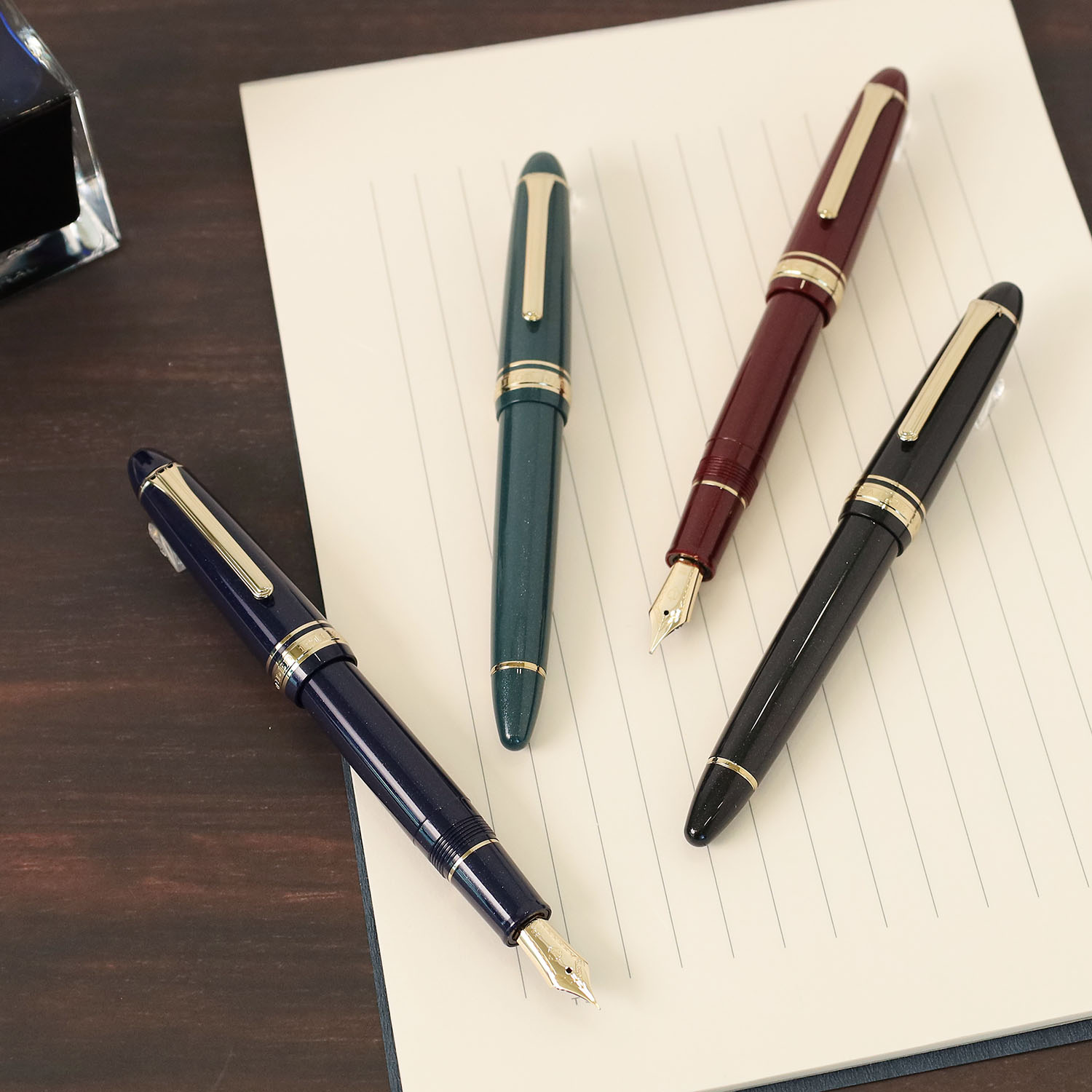 Sailor 1911L 18k Shining Black GT Vulpen
