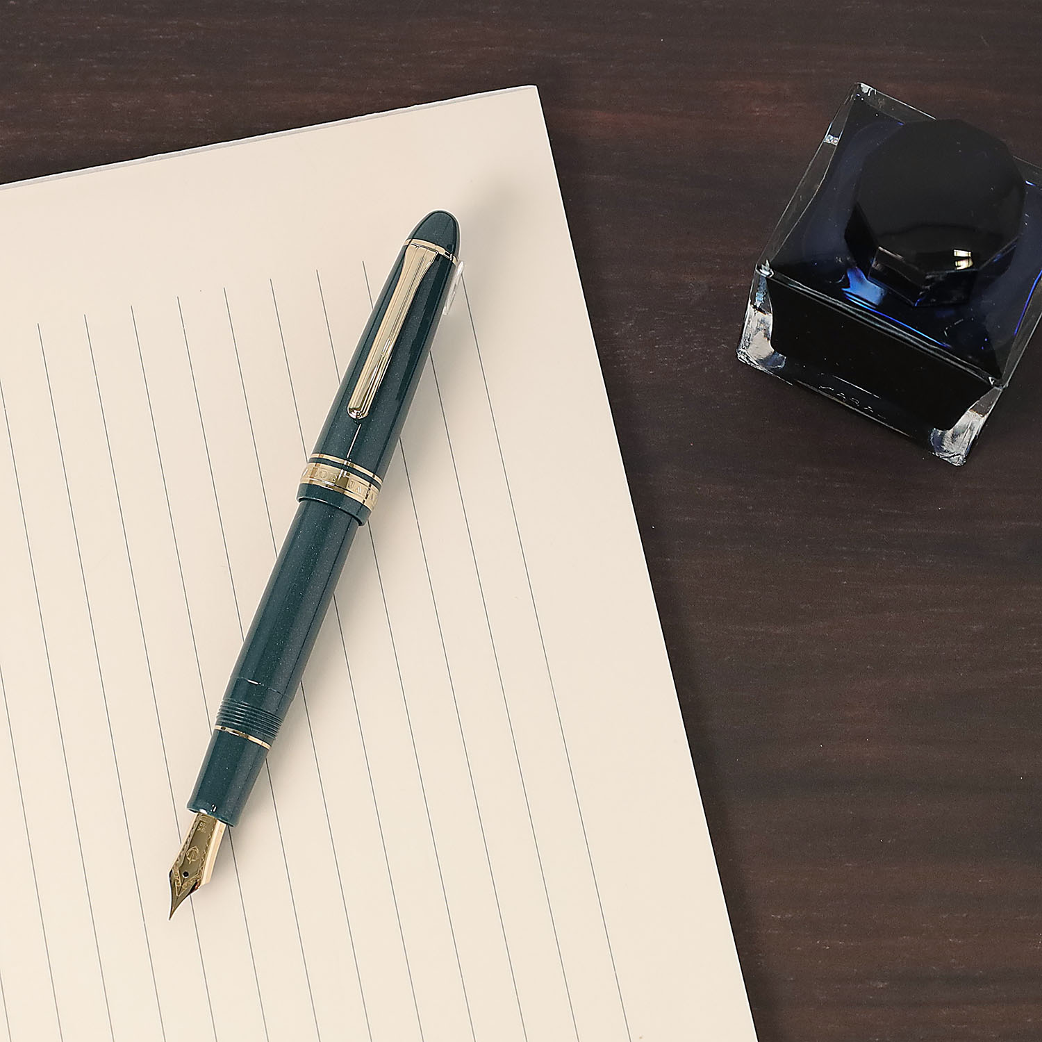 Sailor 1911L 18k Shining Green GT Vulpen