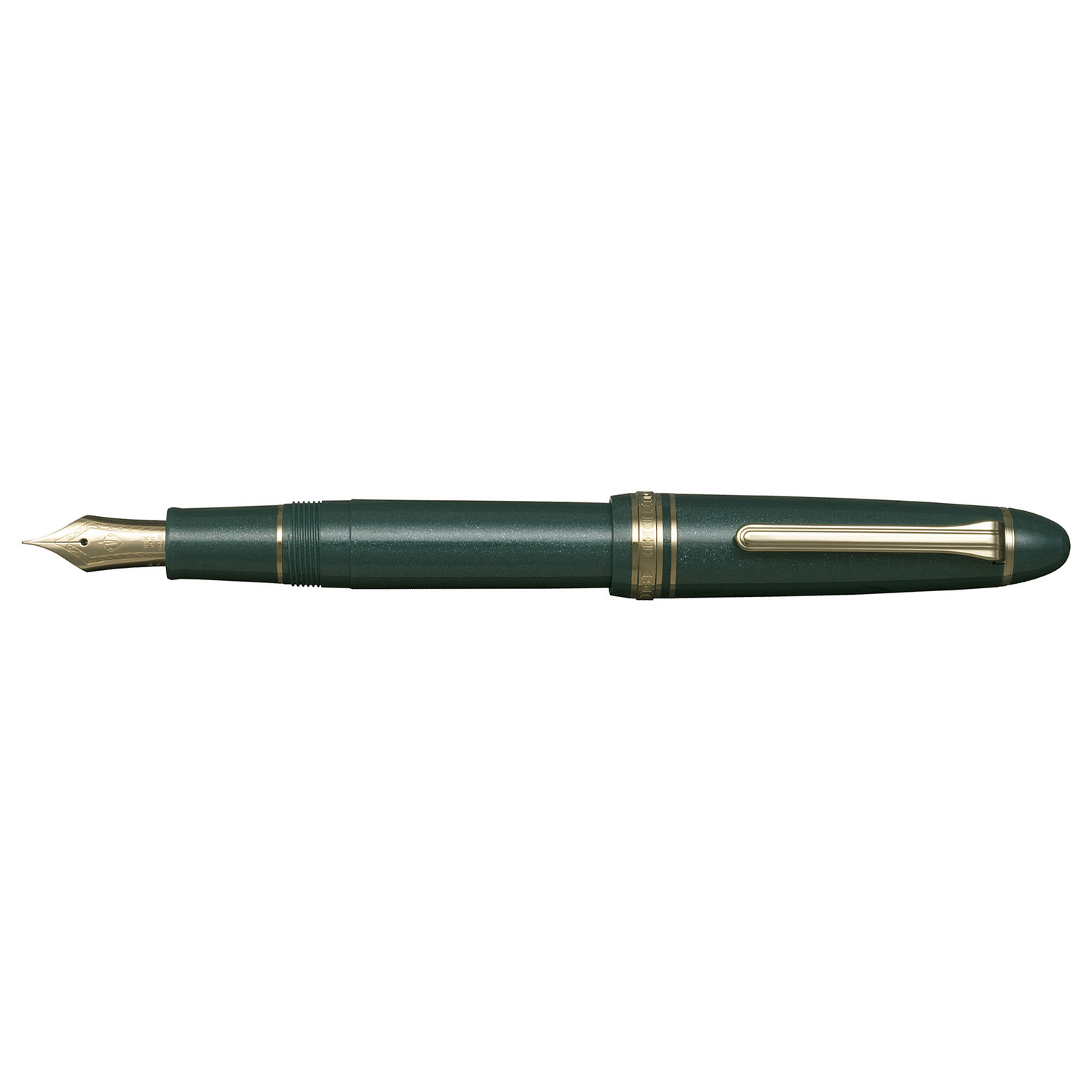 Sailor 1911L 18k Shining Green GT Vulpen