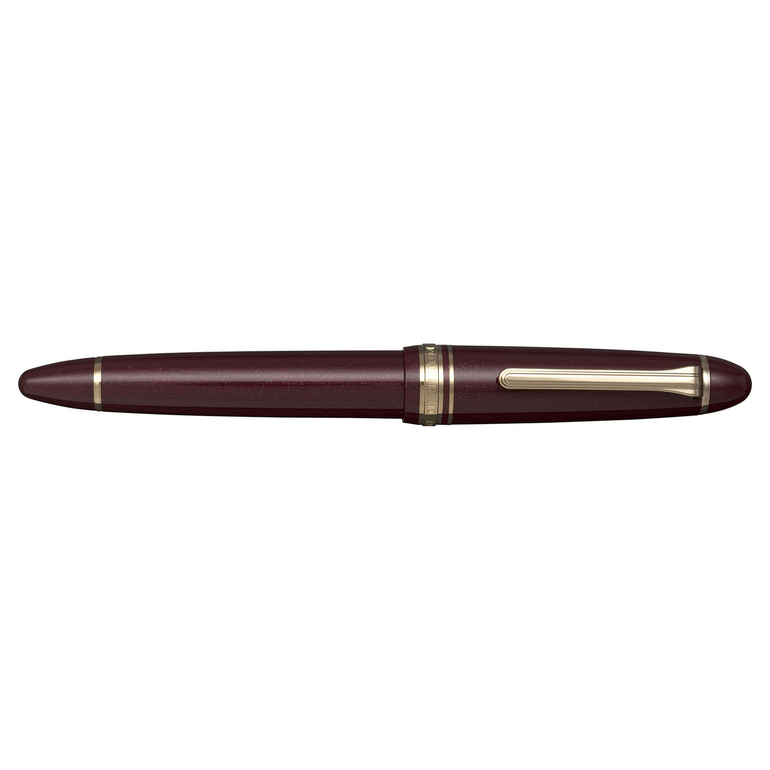 Sailor 1911L 18k Shining Red GT Caneta de tinta permanente