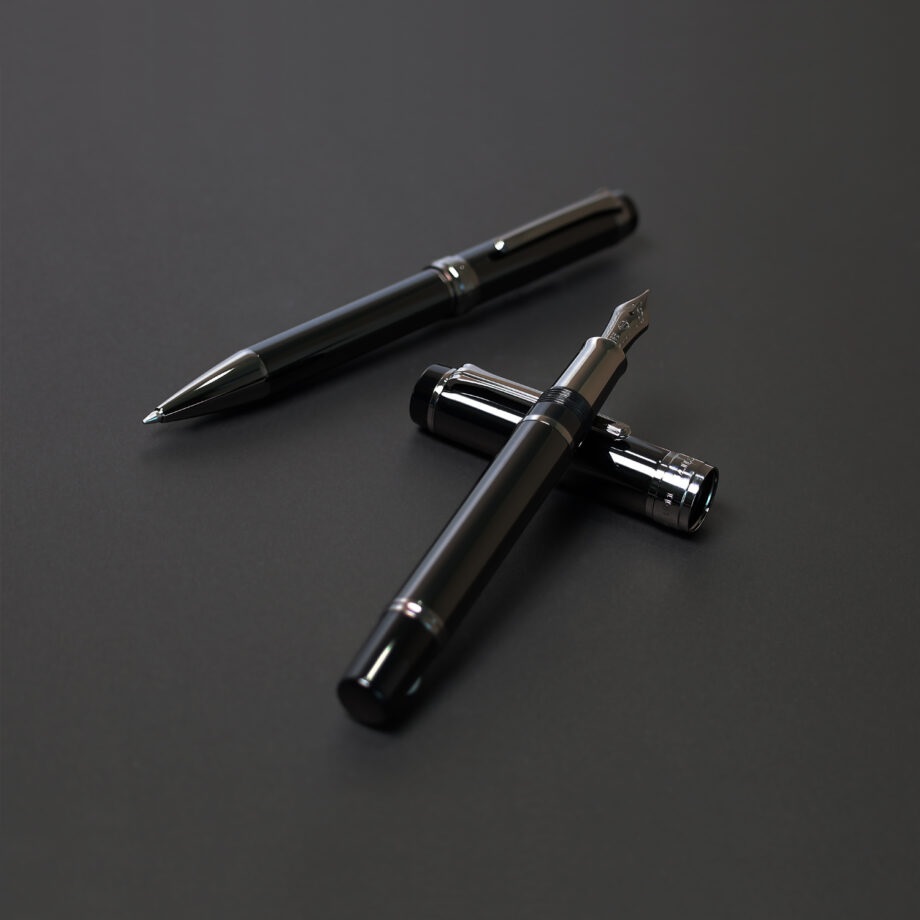 Sailor Cylint Black Stainless Steel Ballpoint