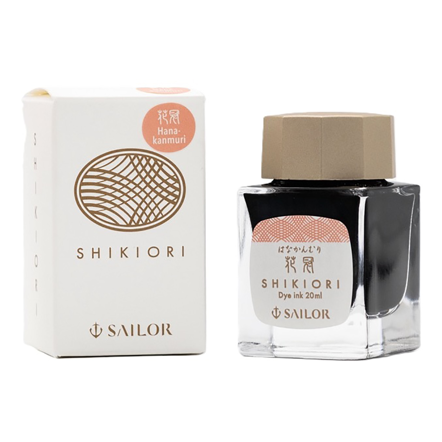 Sailor Shikiori Kusa Asobi Hanakanmuri Atrament - buteleczka atramentu o pojemności 20 ml