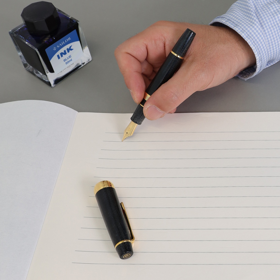Sailor Micarta Black GT Fountain pen