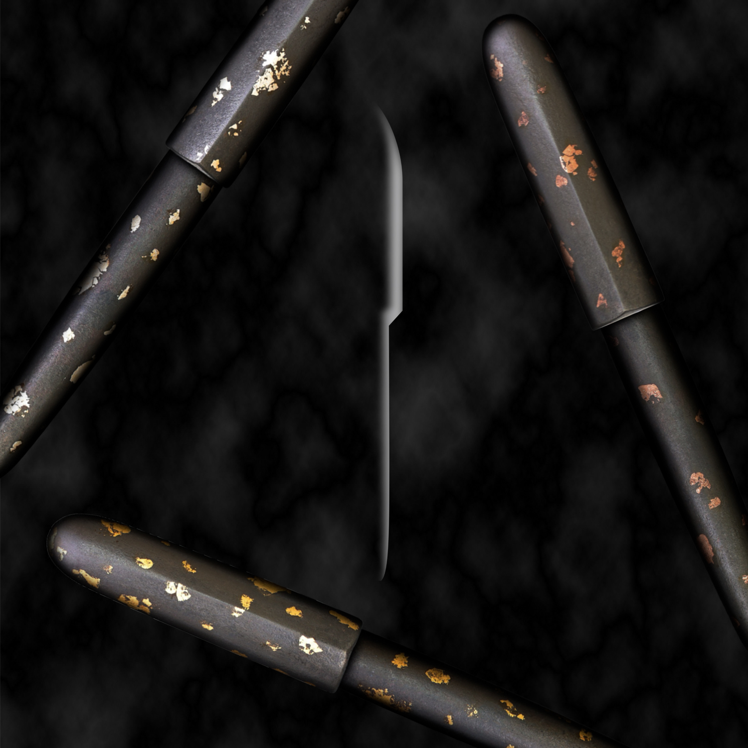 Sailor Nawate Haku-chirashi Kaku Copper Fountain pen
