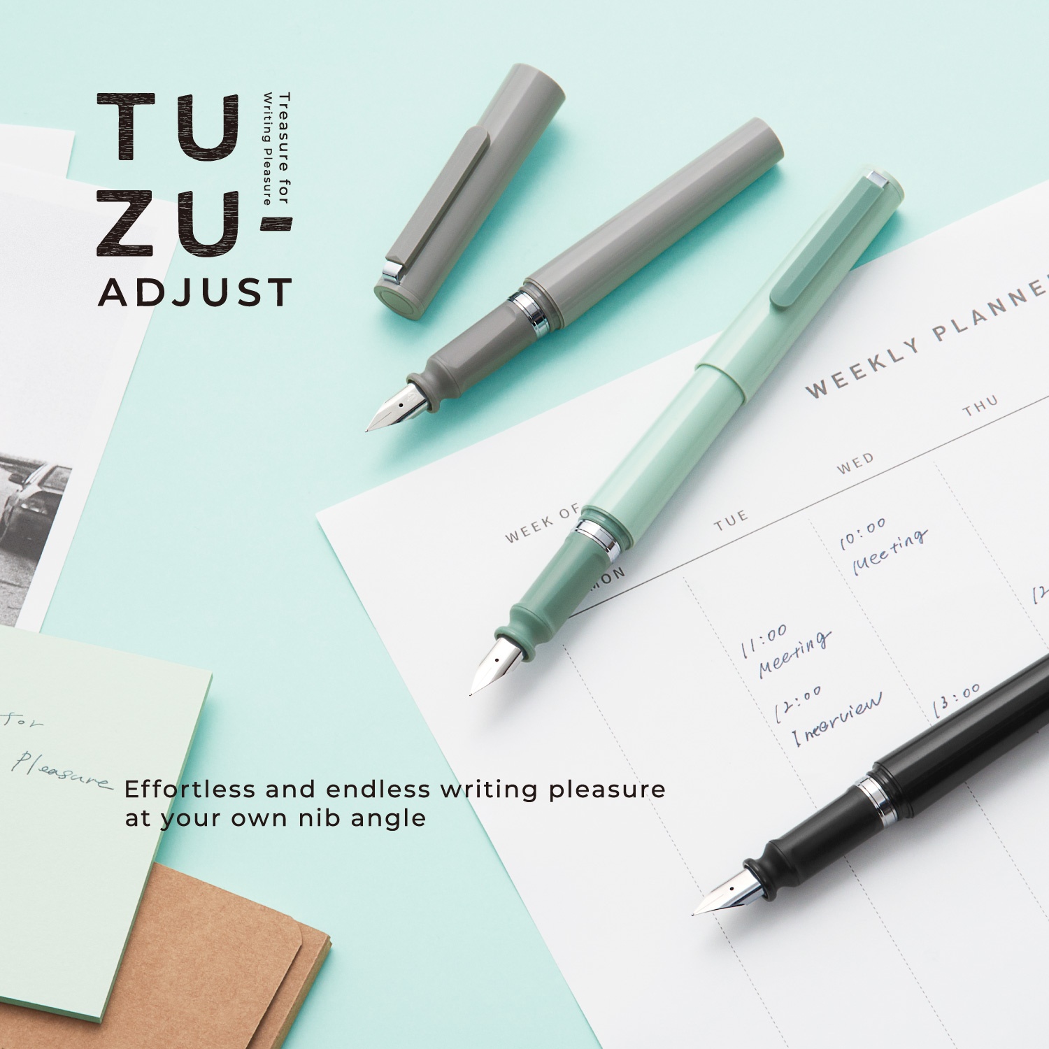 Sailor Tuzu Adjust Navy Blue Fountain Pen