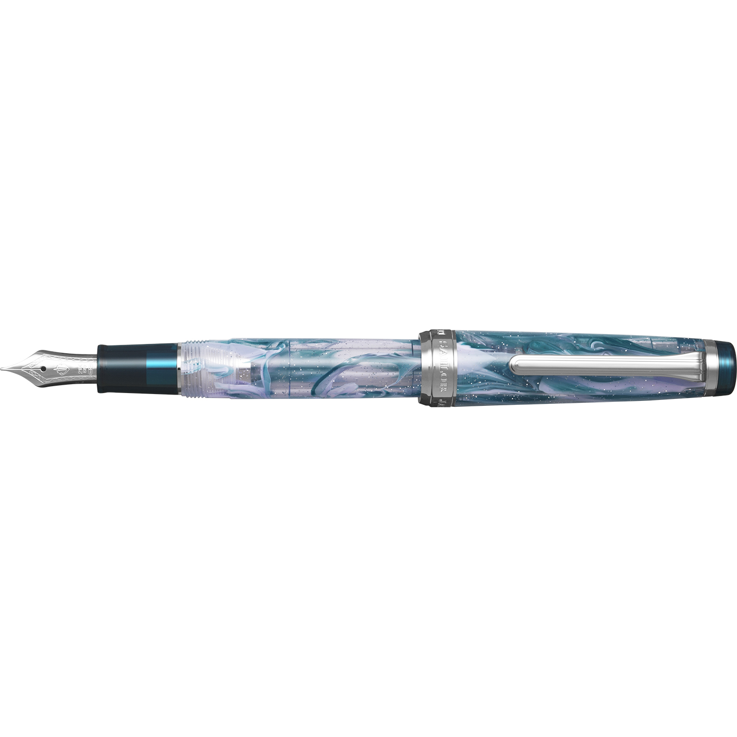 Sailor Veilio Pearl Tone Blue Purple RT Pióro wieczne