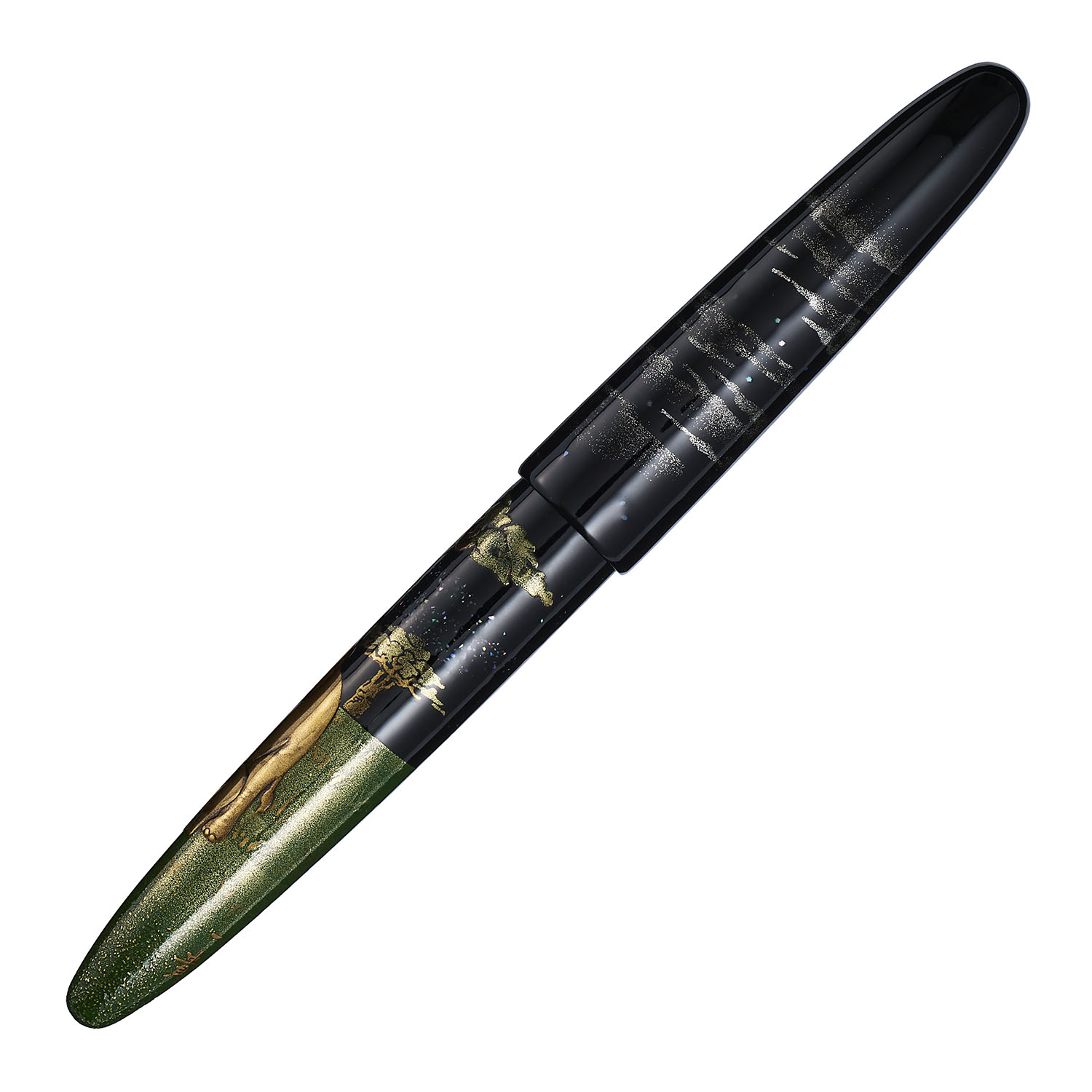 Sailor 1911 King of Pens Maki-E Elephant in the Moonlight Fountain pen
