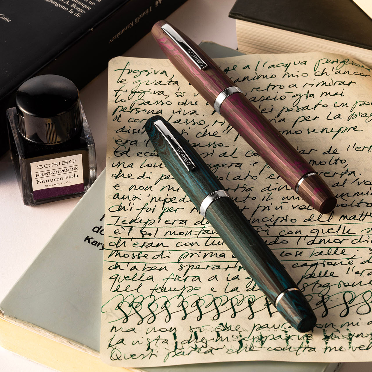 Scribo Flow Ebonite Armonia ST Vulpen