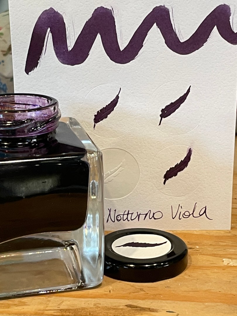 Scribo Notturno Viola Ink - Ink Bottle
