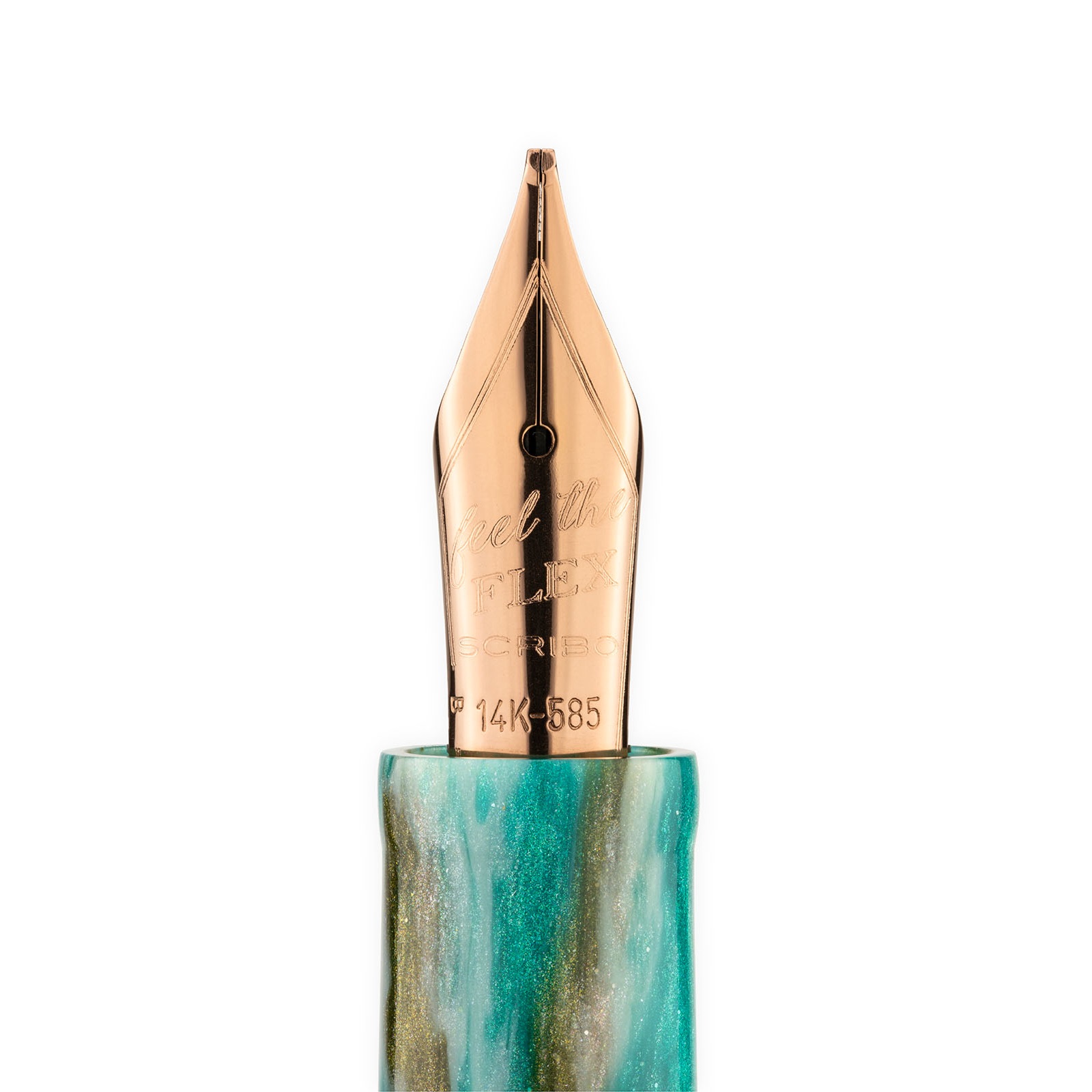 Scribo La Dotta Frassinago PVD Corten Fountain pen